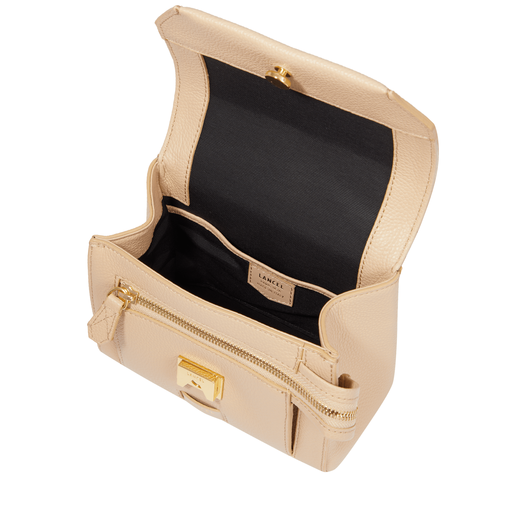 Sac rabat s - ninon de lancel LANCEL Beige