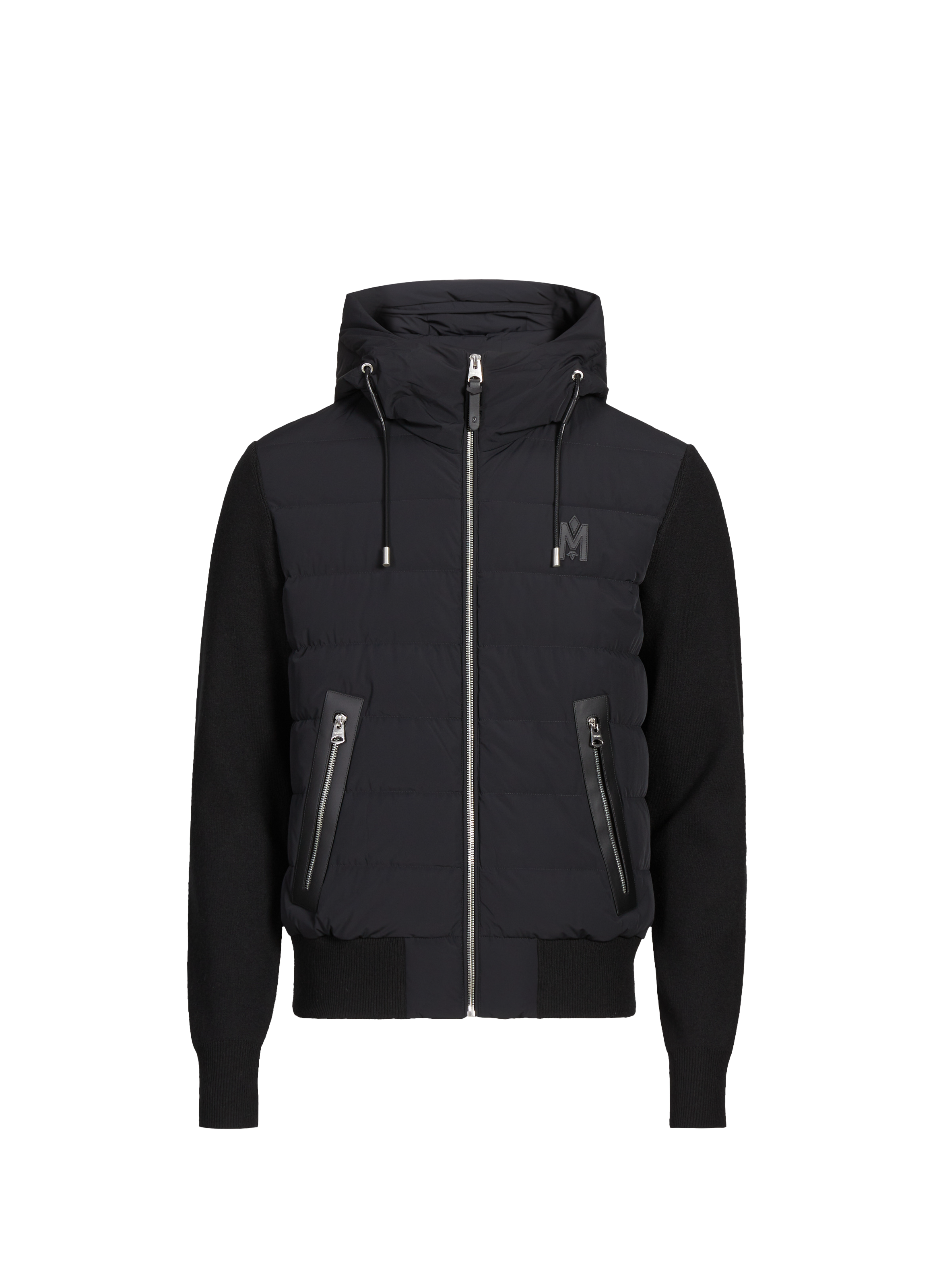 MACKAGE Light bi-material jacket Black