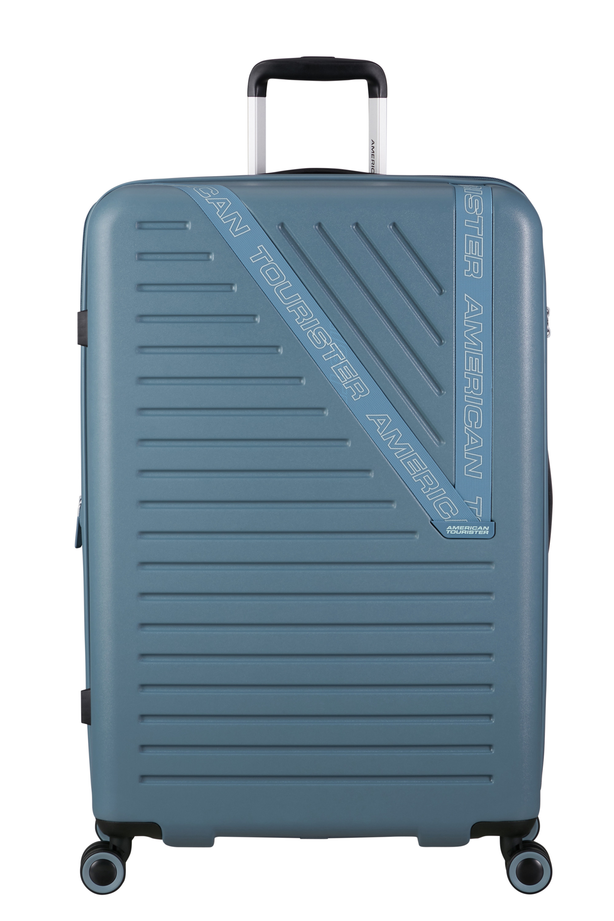 Dynabelt valise 4 roues taille l AMERICAN TOURISTER Bleu