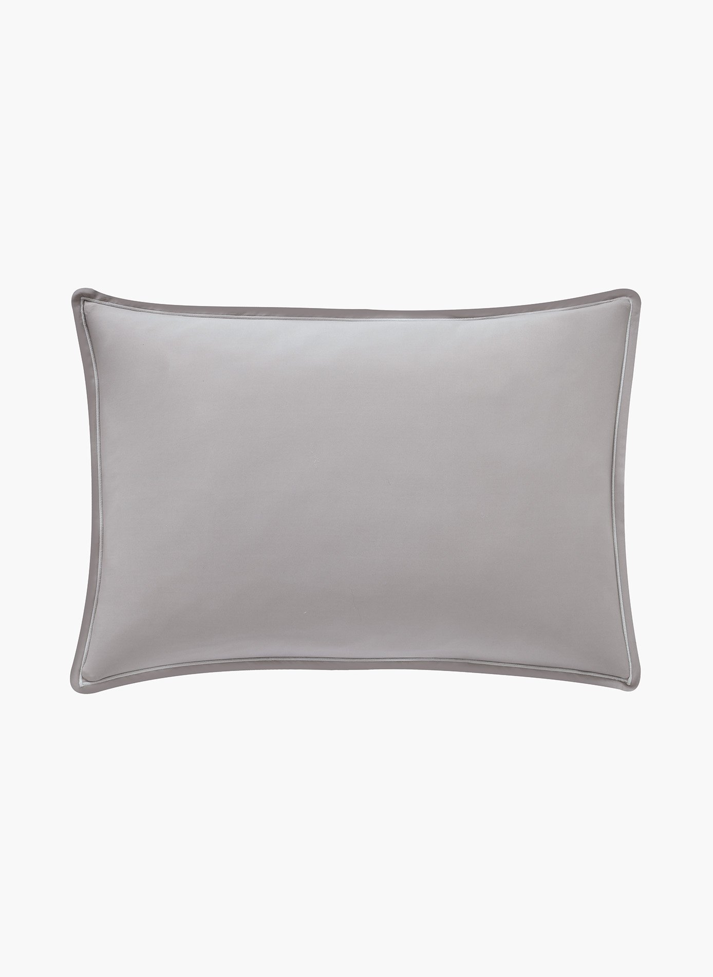 TAIE D'OREILLER Vendôme Brume Opaline ANNE DE SOLENE Gris