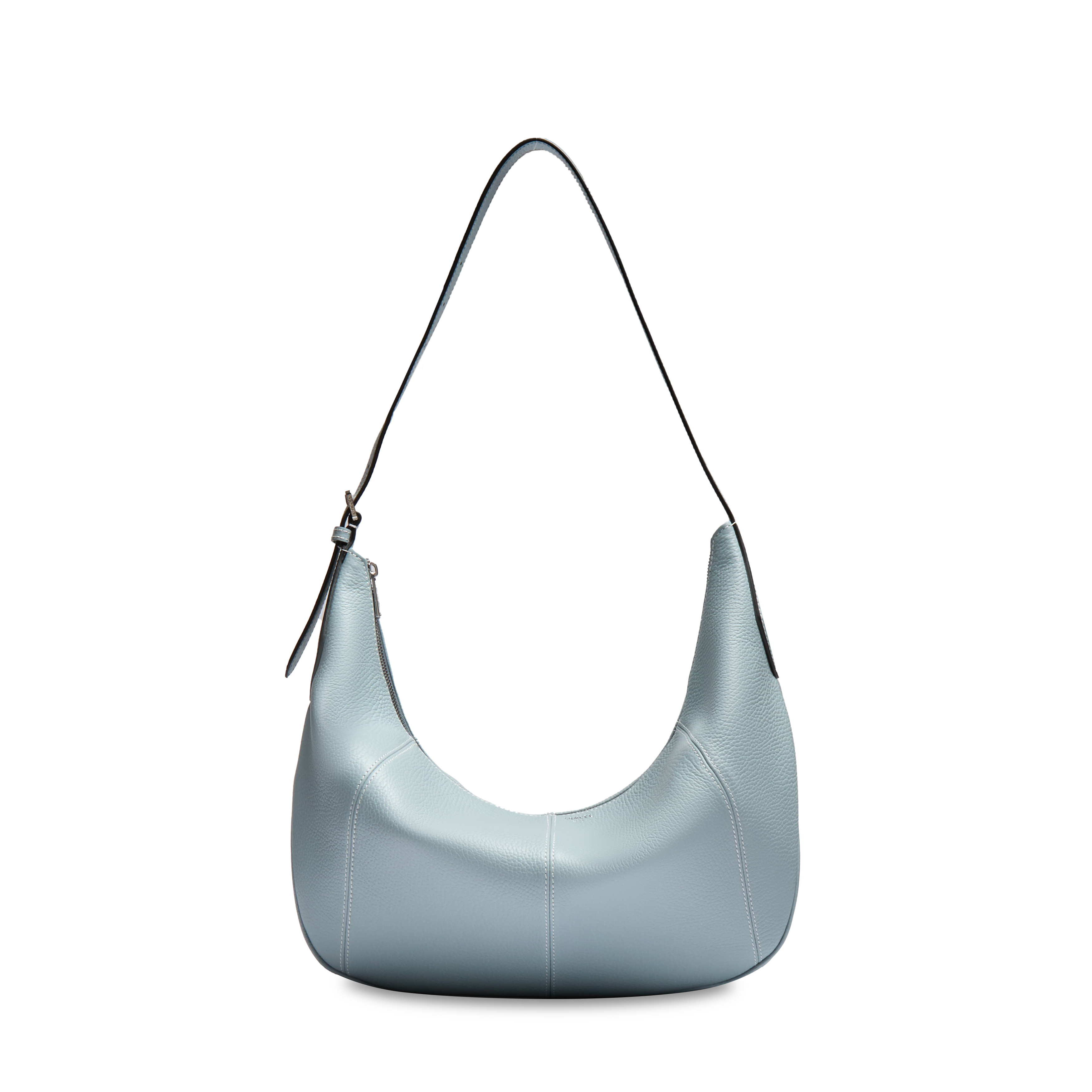 Sac hobo zippé l victoire de lancel en cuir LANCEL Bleu