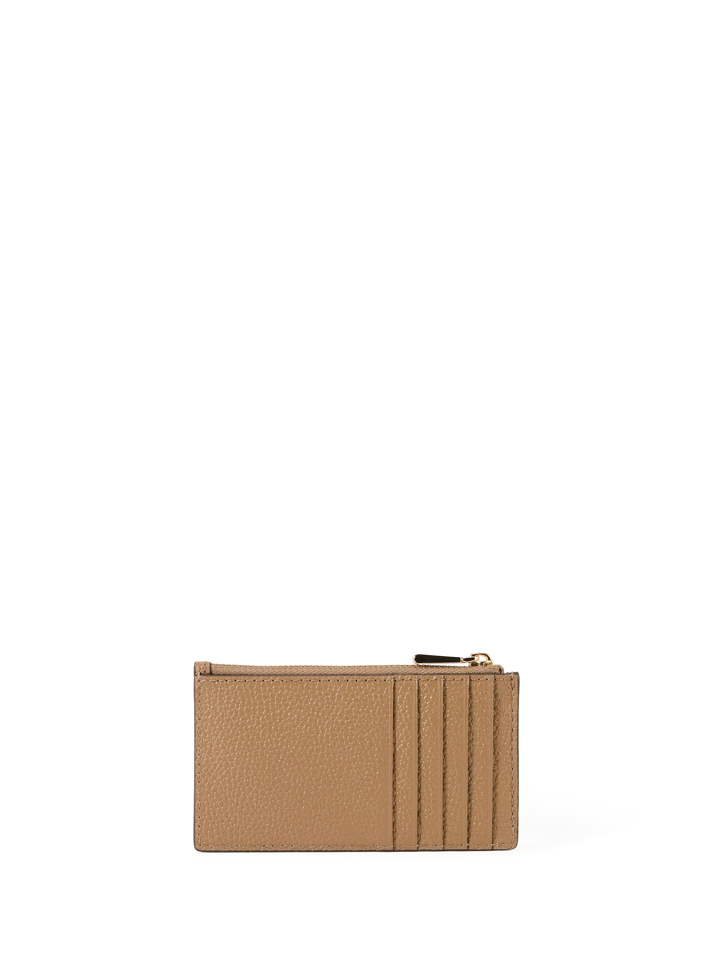 Porte-cartes en cuir MICHAEL KORS Marron