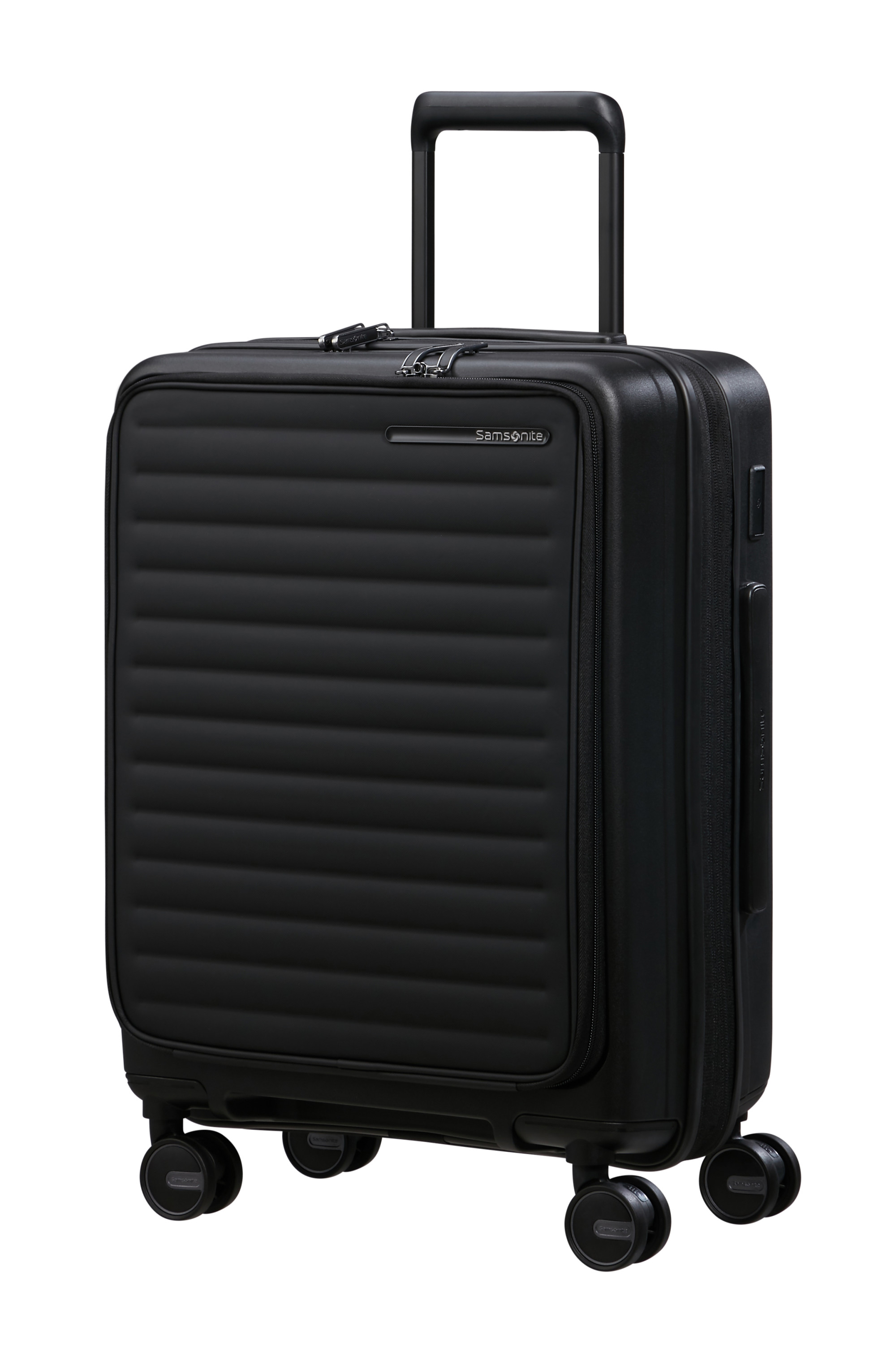 Restackd valise 4 roues taille s SAMSONITE Noir
