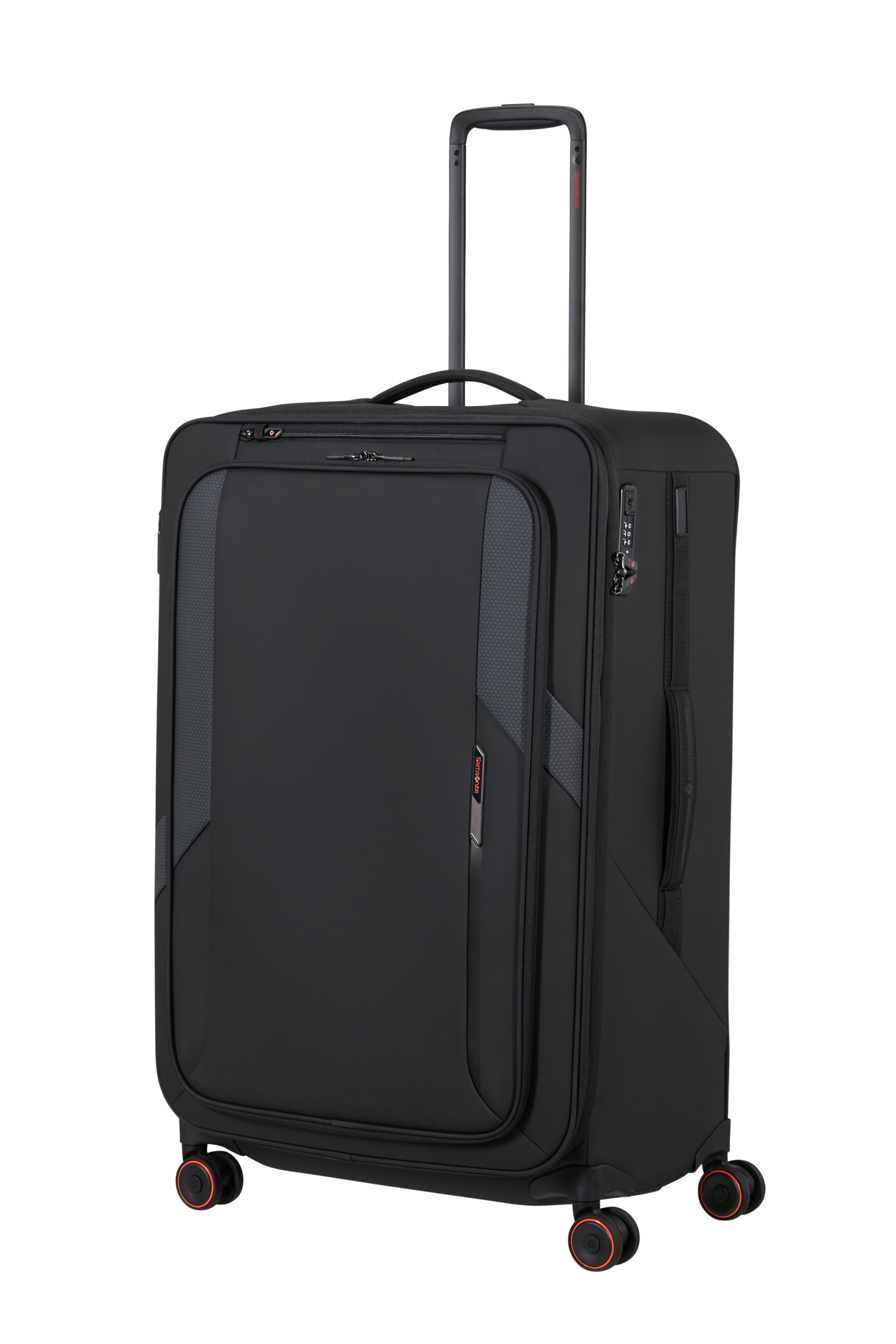 Glazed valise 4 roues taille l SAMSONITE Noir