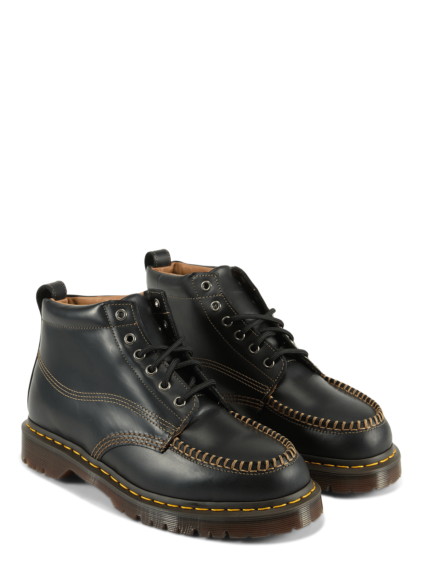 Lowell Chukka smooth leather boots DR. MARTENS Black