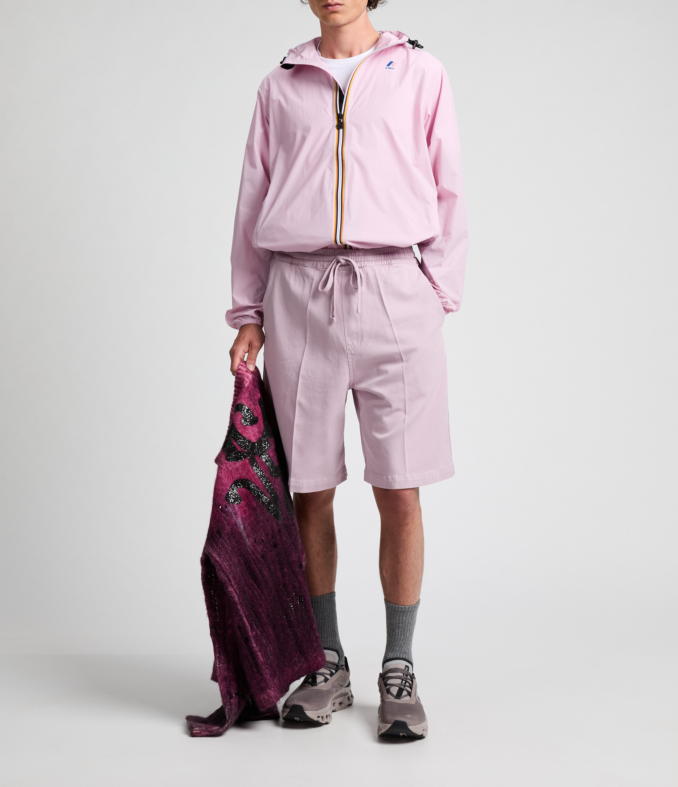 Jacket The real Claude 4.0 K-WAY Pink