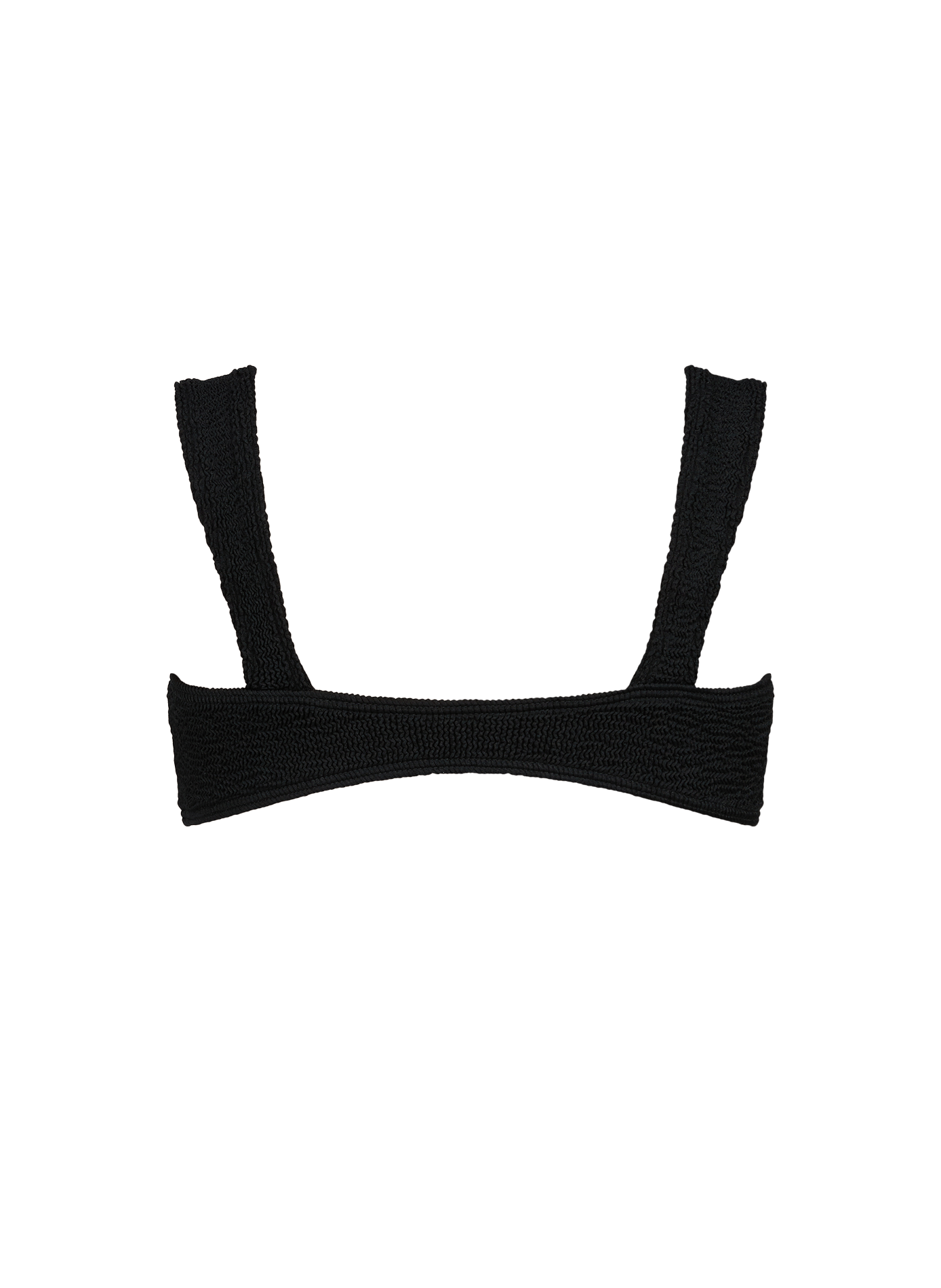 Haut de maillot de bain Delphi texturé BOND EYE Noir