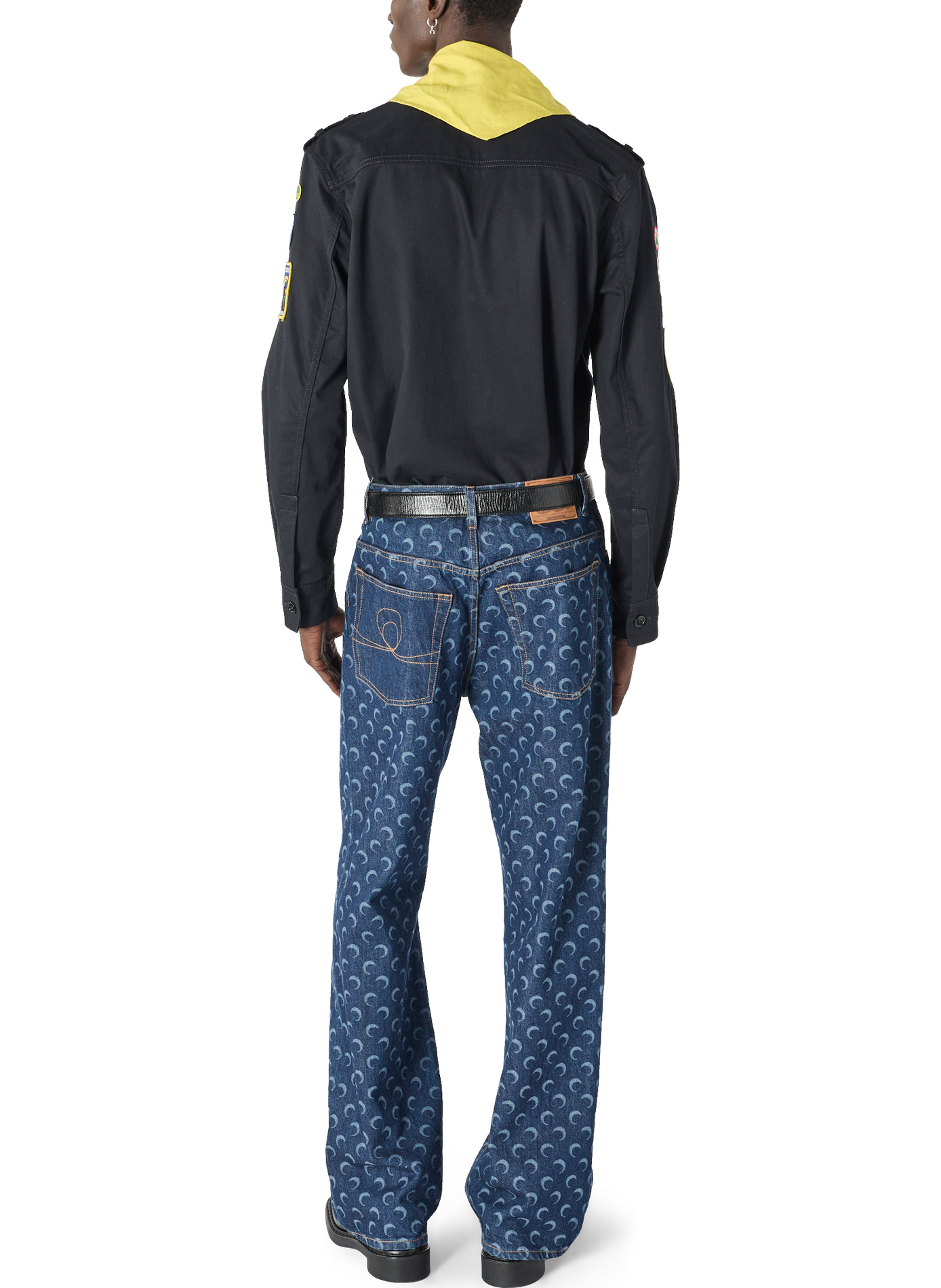 Chemise workwear scout MARINE SERRE Bleu