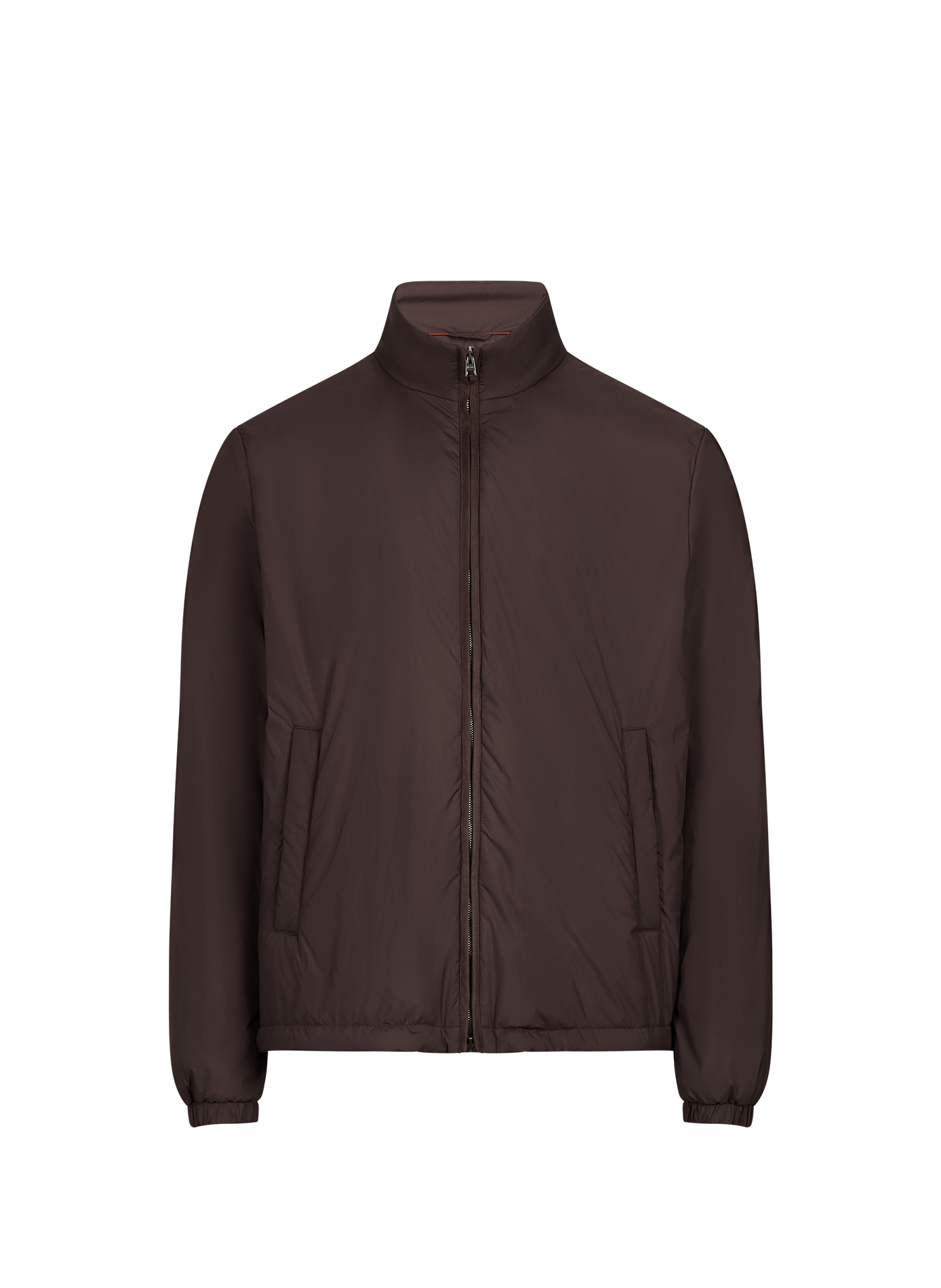 Blouson à col montant et ourlet ajustable  HERNO Marron