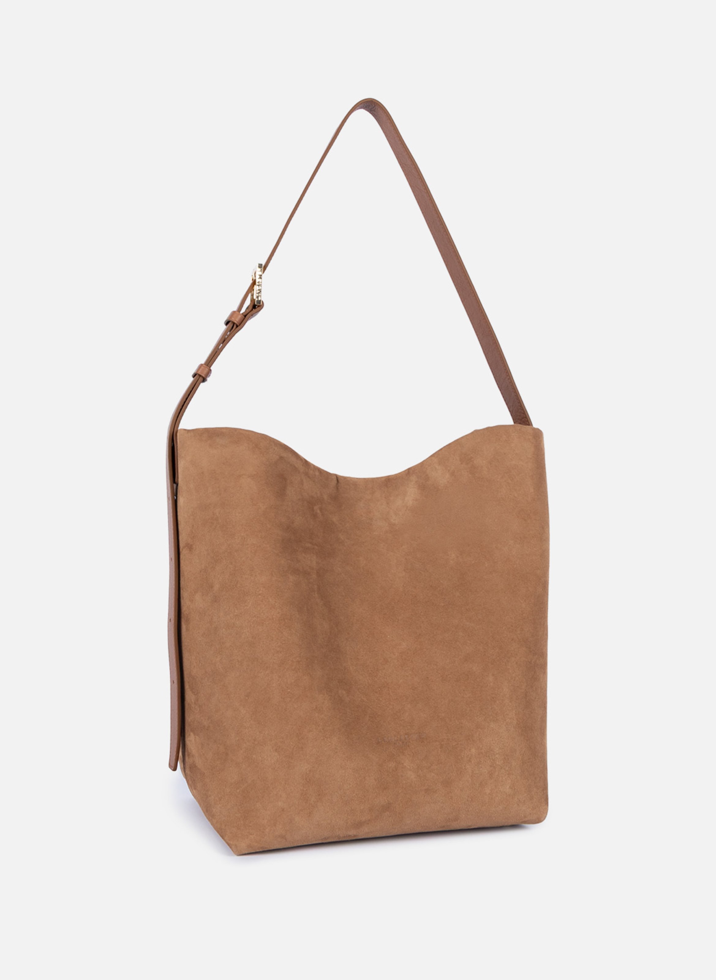 Grand sac seau - suède | Marron LANCASTER Femme
