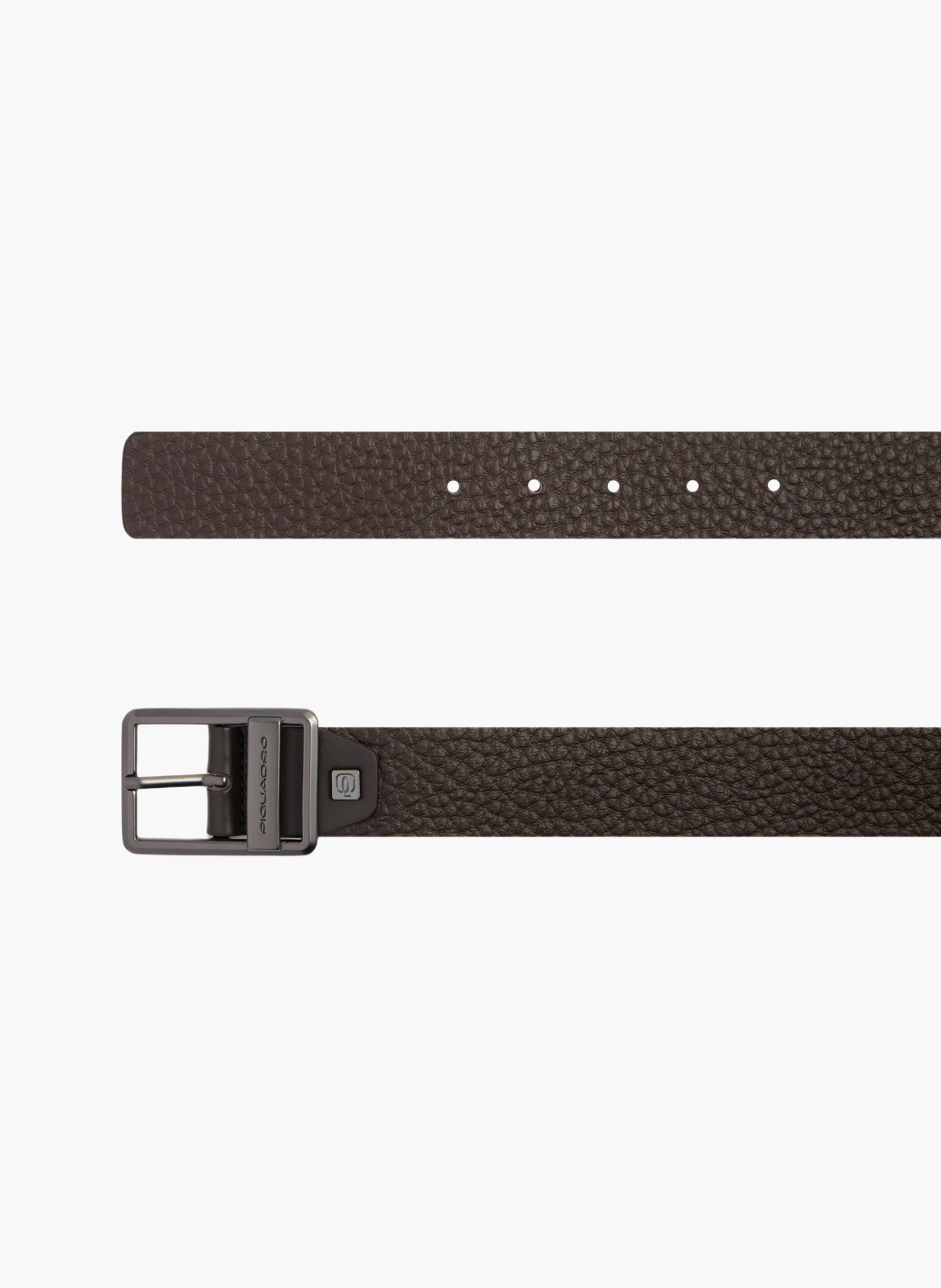 Ceinture homme en cuir avec boucle-ardillon | Marron PIQUADRO Homme