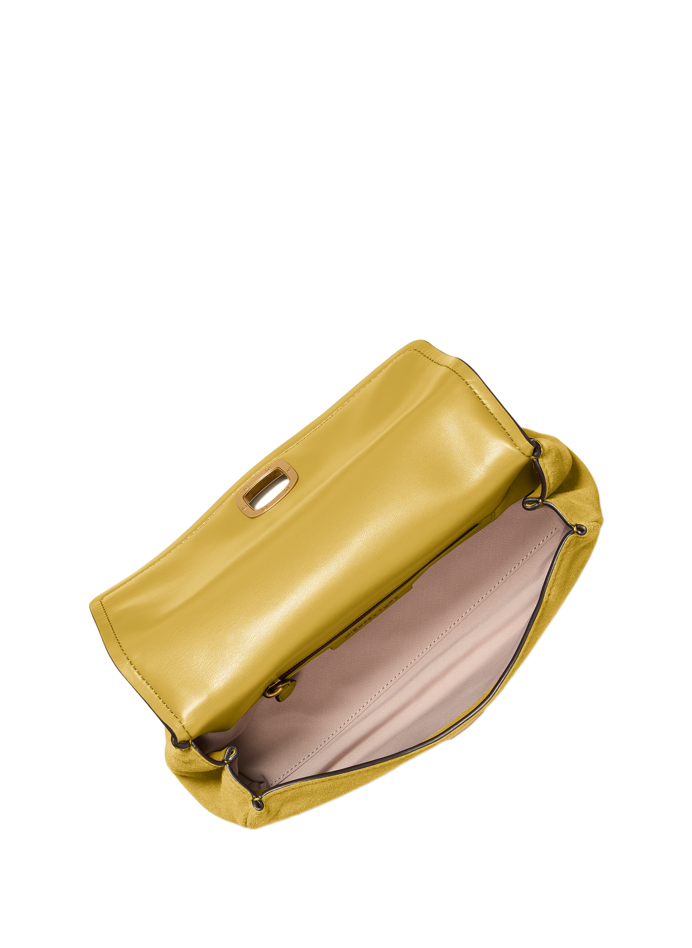 Petit sac porté épaule Bryant en cuir suédé MICHAEL KORS Grun