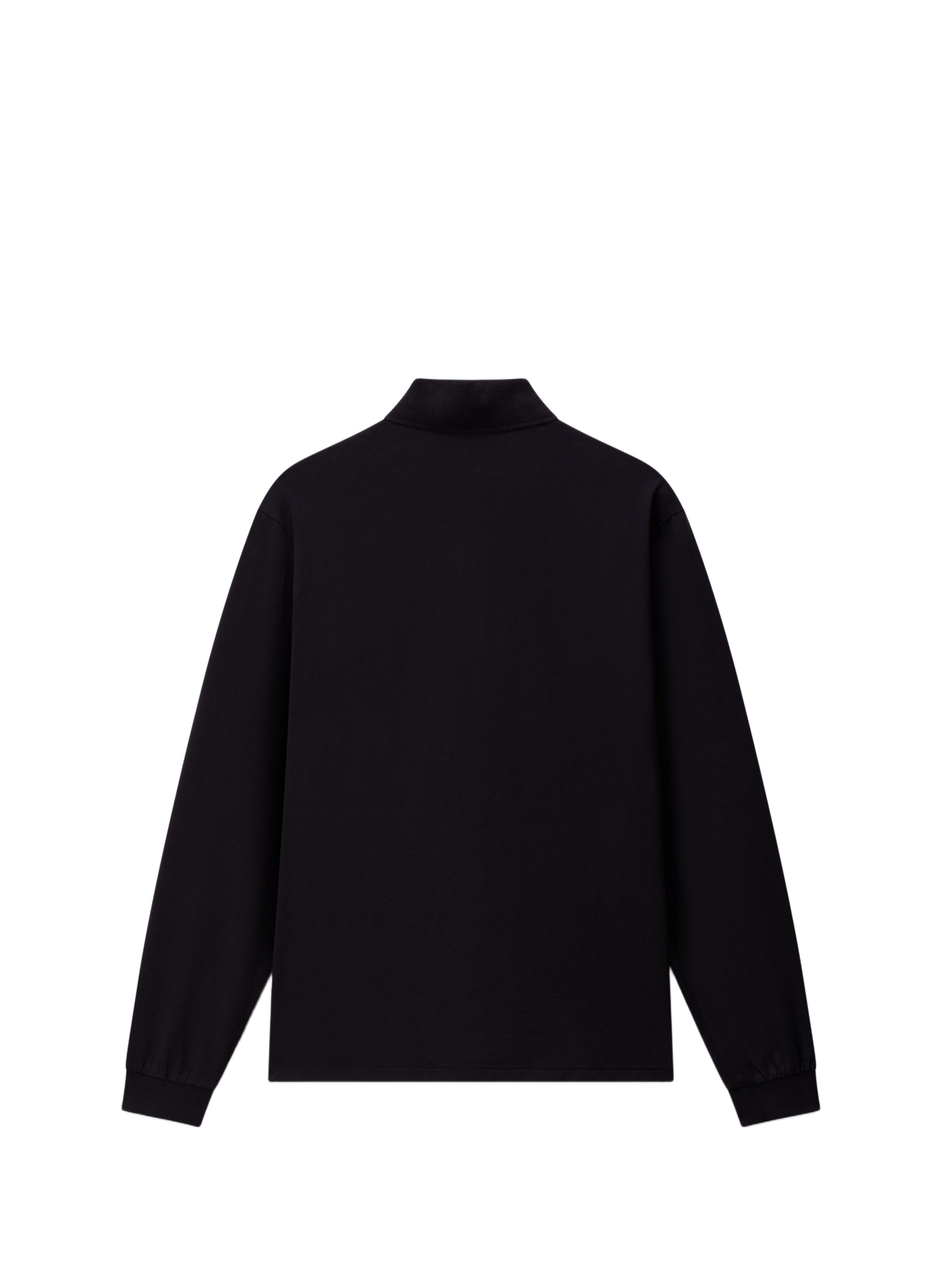 Polo droit manches longues uni NAPAPIJRI Noir