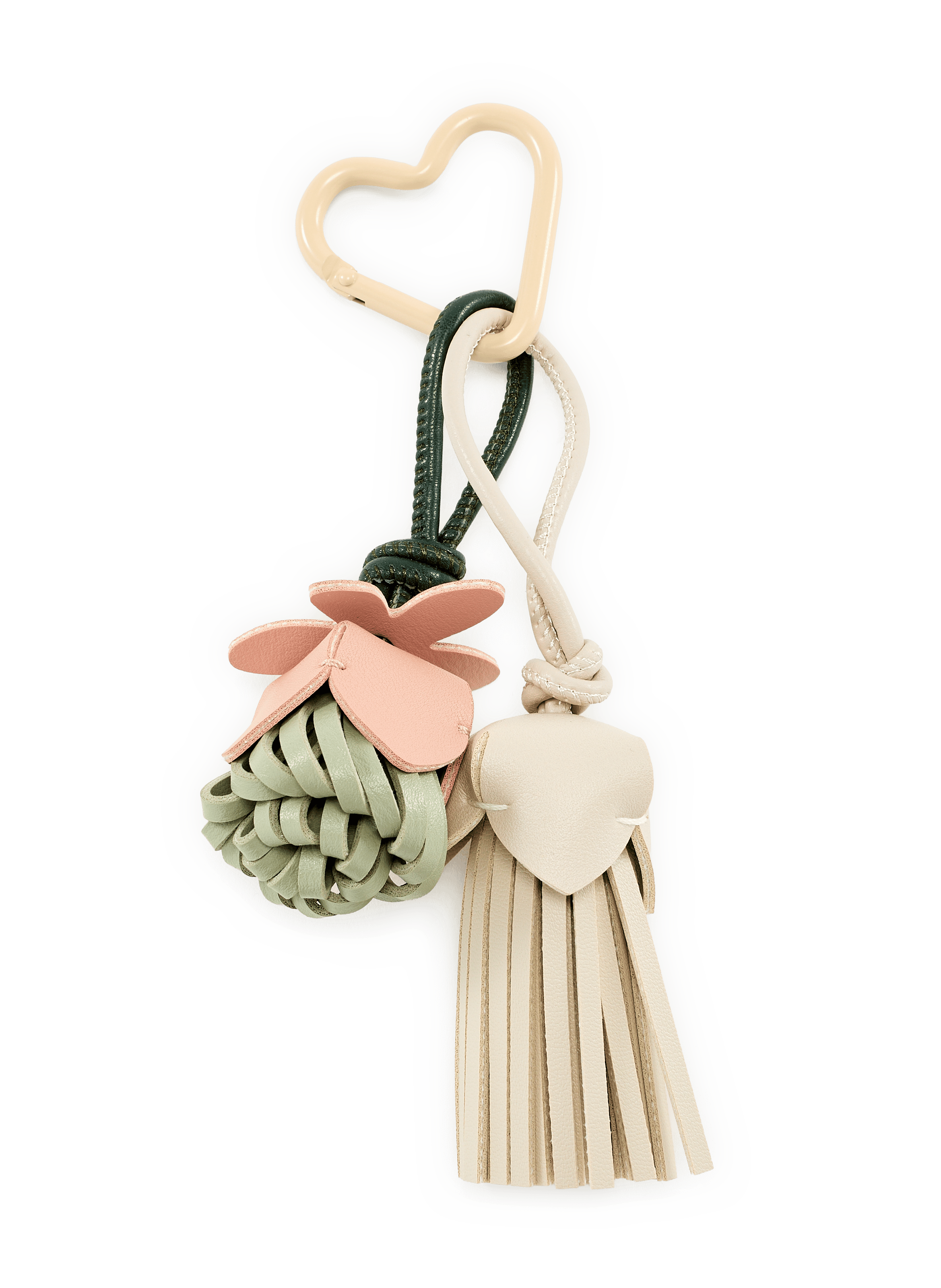 Porte-clés charms  AU PRINTEMPS PARIS Beige