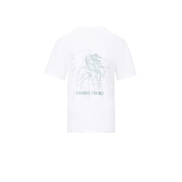 T-shirt Aphrodite Line Art en coton