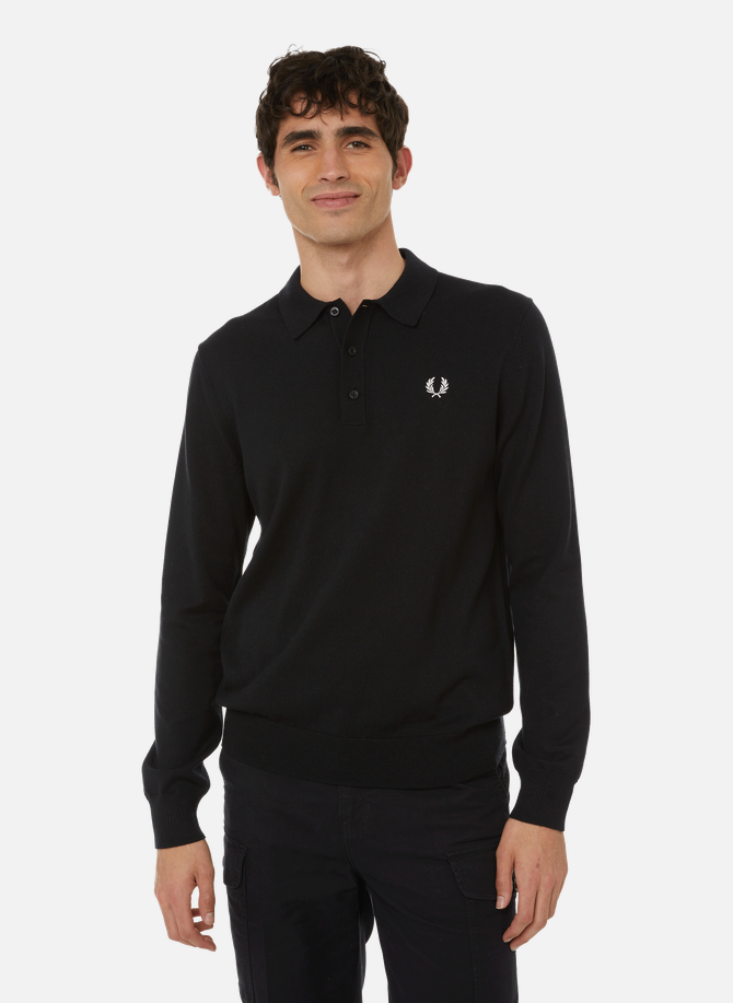 FRED PERRY knitted Polo