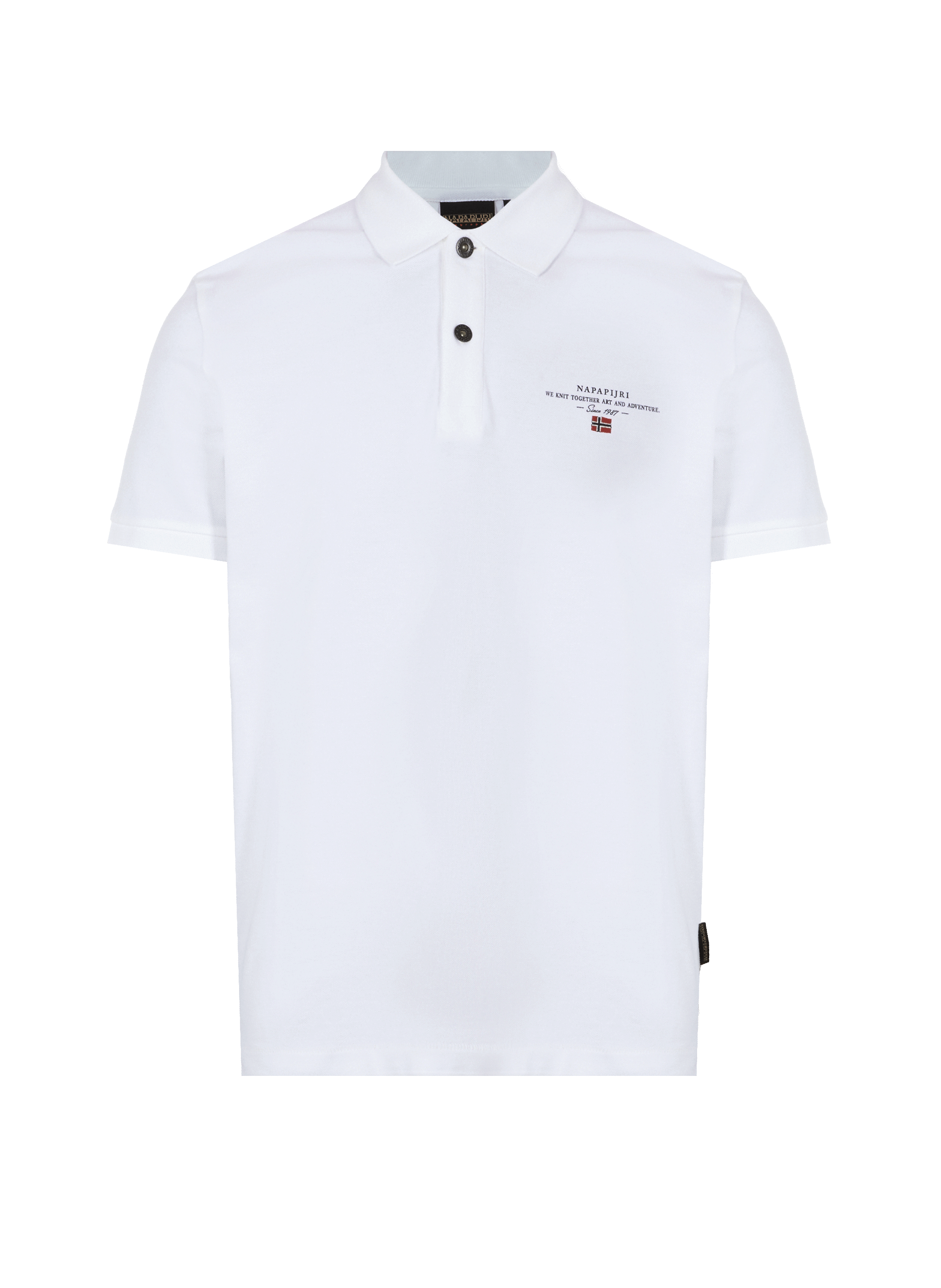 Polo en coton NAPAPIJRI Blanc