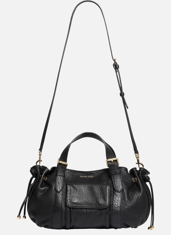 Sac à main en cuir - 18h Noir by GERARD DAREL GERARD DAREL Sac à main en cuir - 18h Noir