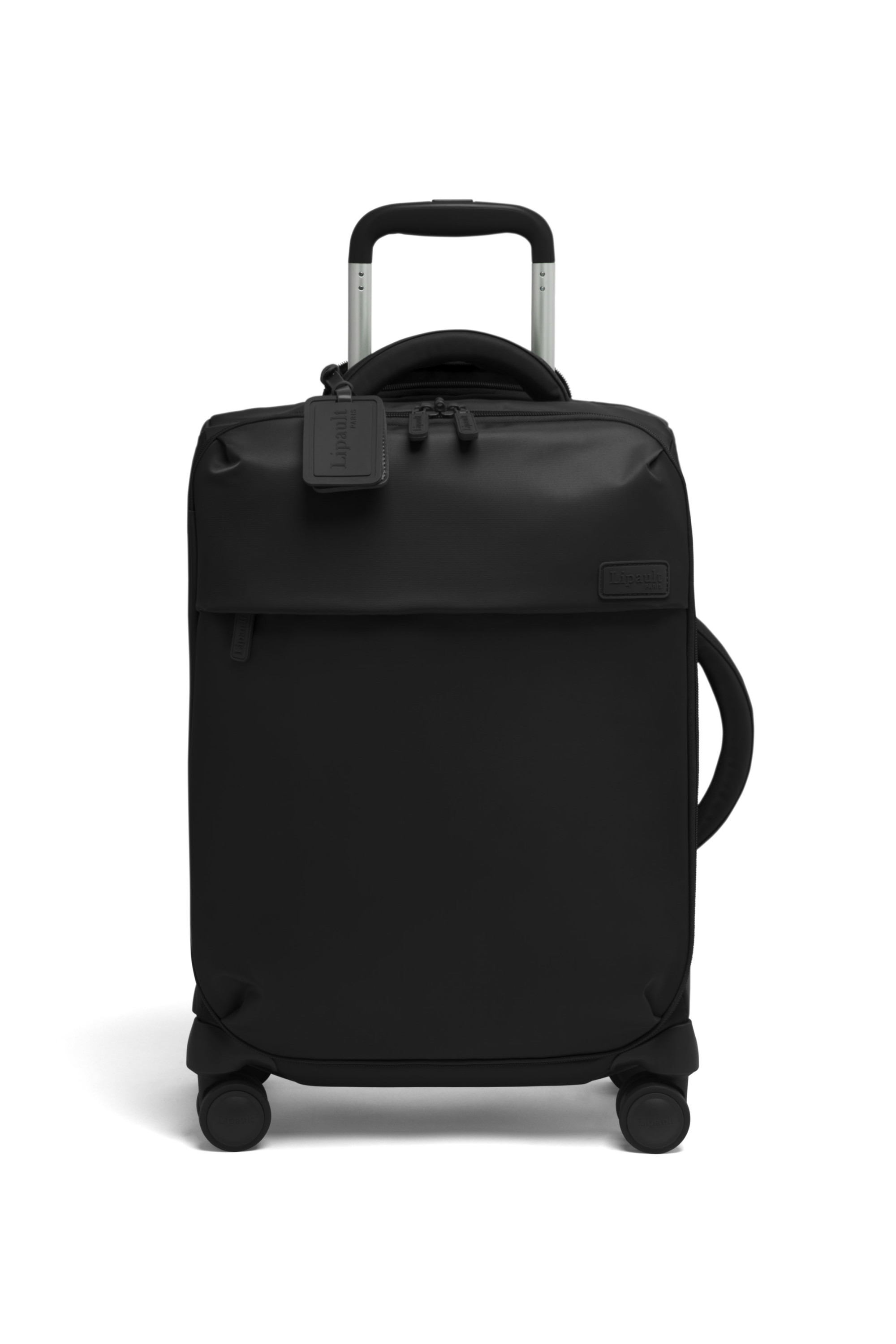 Plume valise 4 roues taille s LIPAULT PARIS Noir