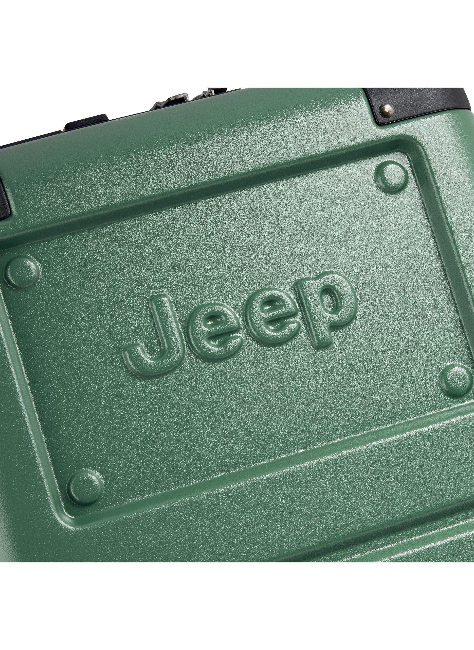 Valise cabine rigide taille s - jh002b JEEP Vert