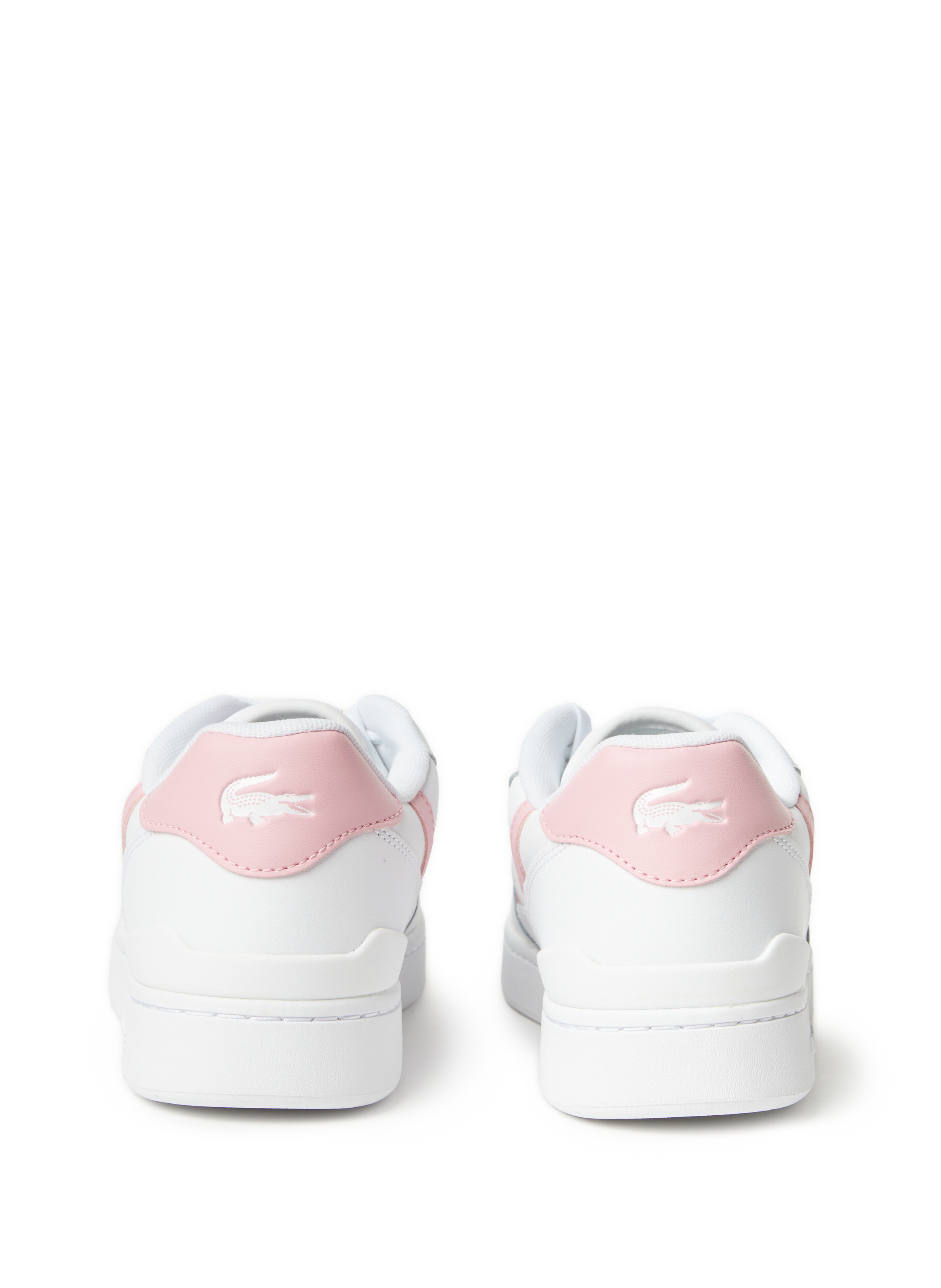 Baskets en cuir LACOSTE Blanc