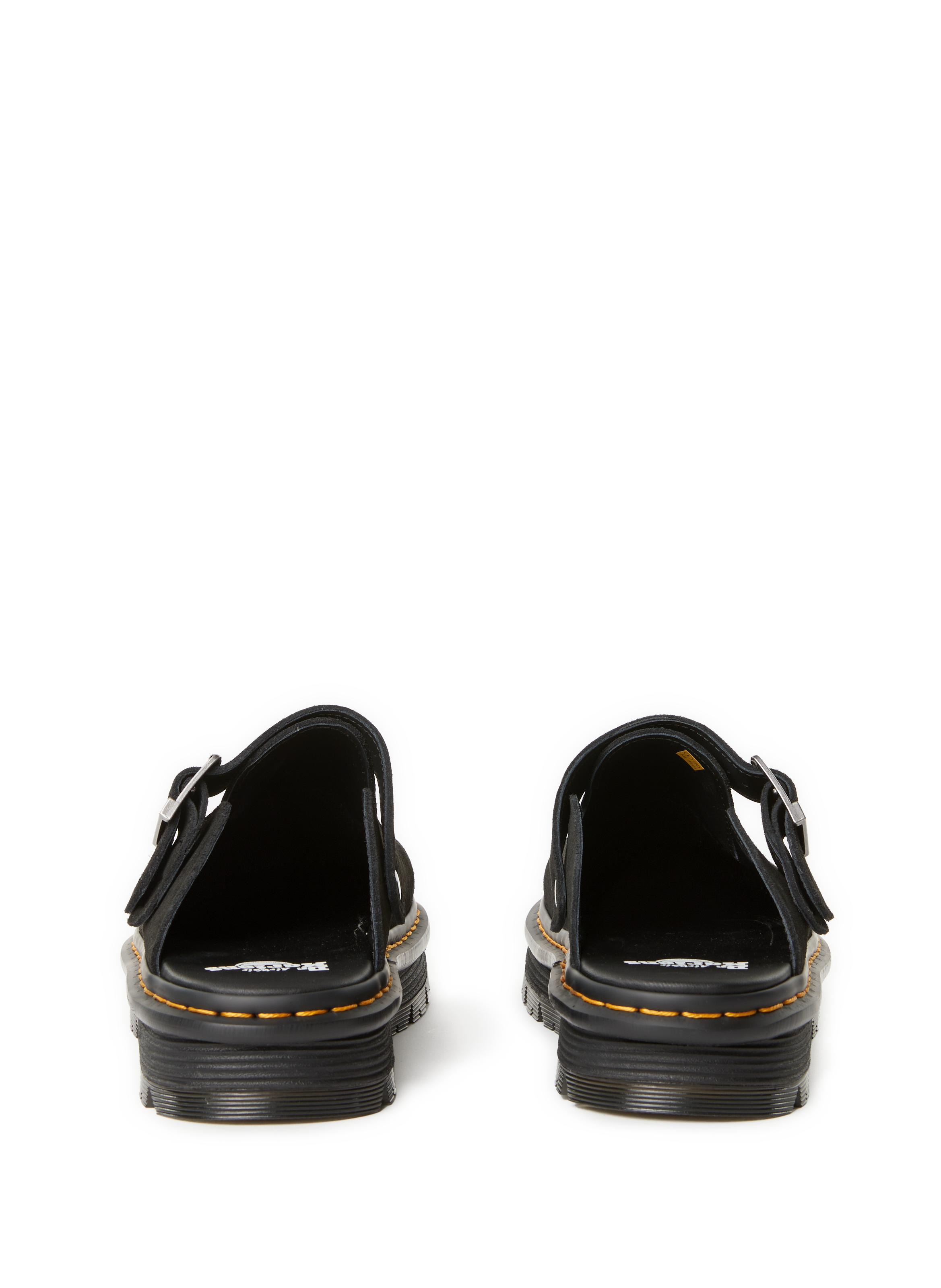 Mules ZebZag en cuir suédé DR. MARTENS Noir