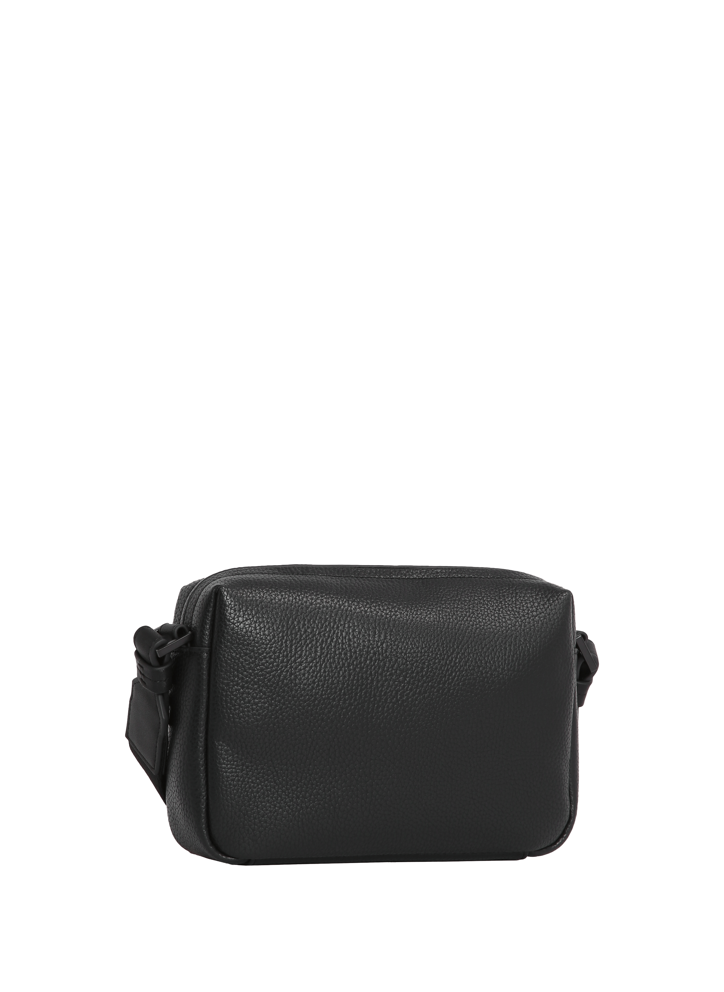 Sac bandoulière effet cuir grainé CALVIN KLEIN Noir