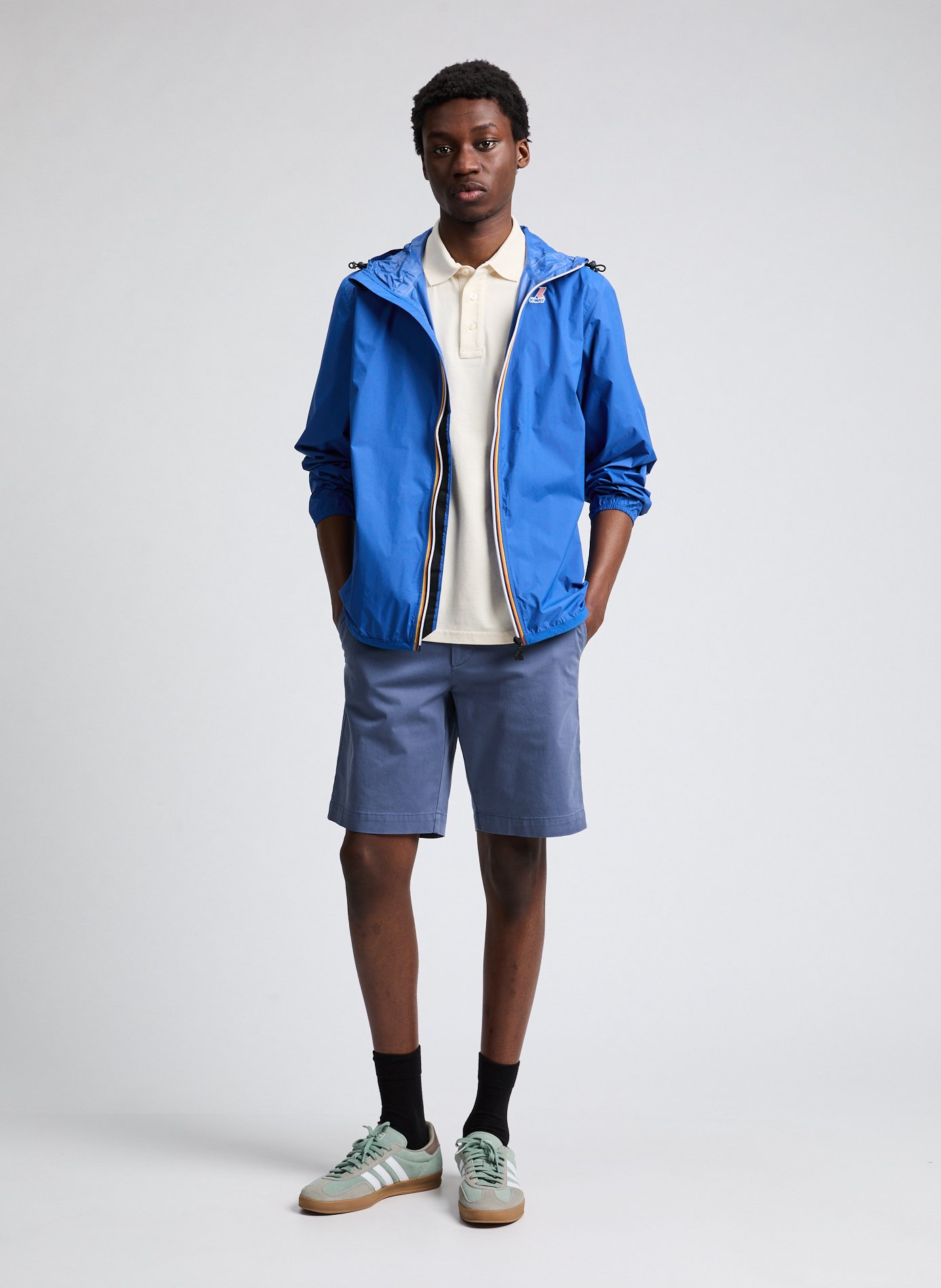 Jacket The real Claude 4.0 K-WAY Blue