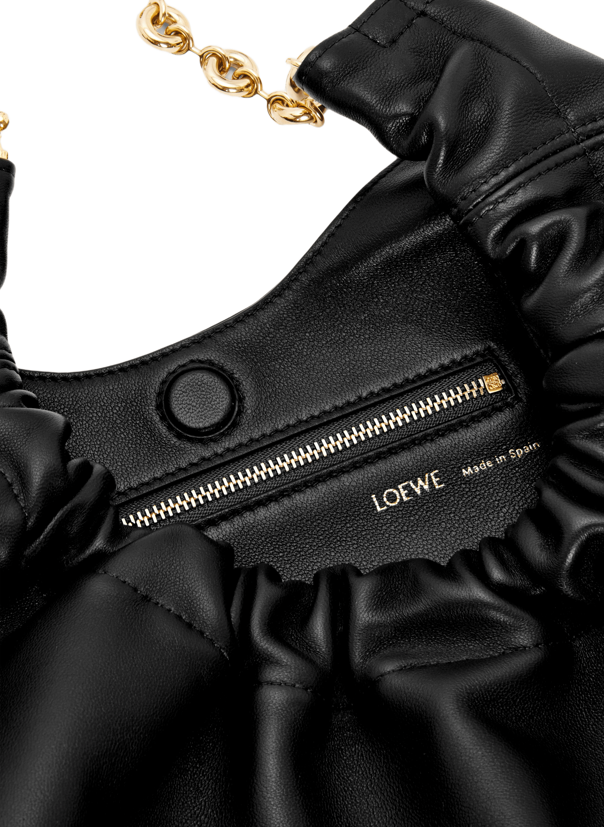 Small Squeeze lamb leather bag LOEWE Black