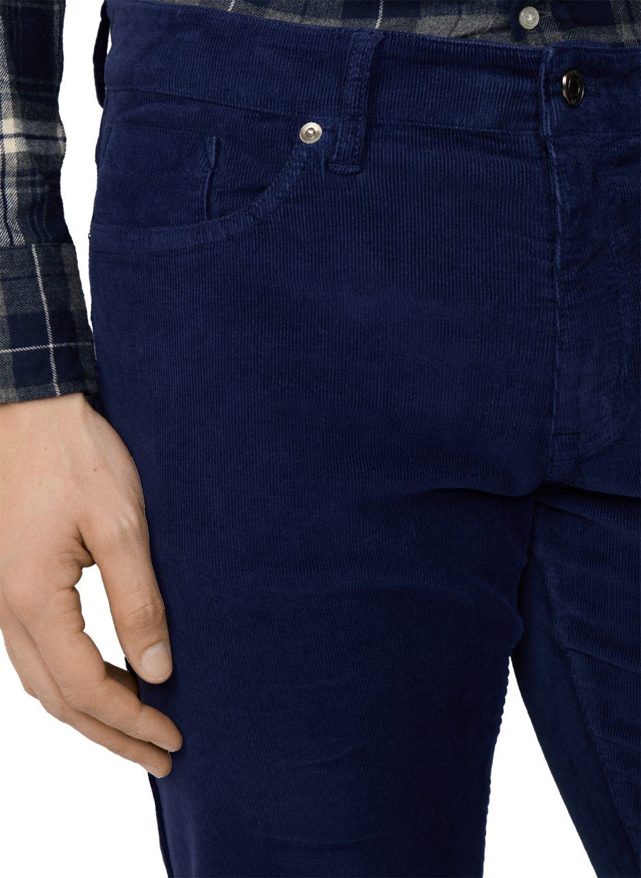 Pantalon en velours côtelé  FACONNABLE Bleu