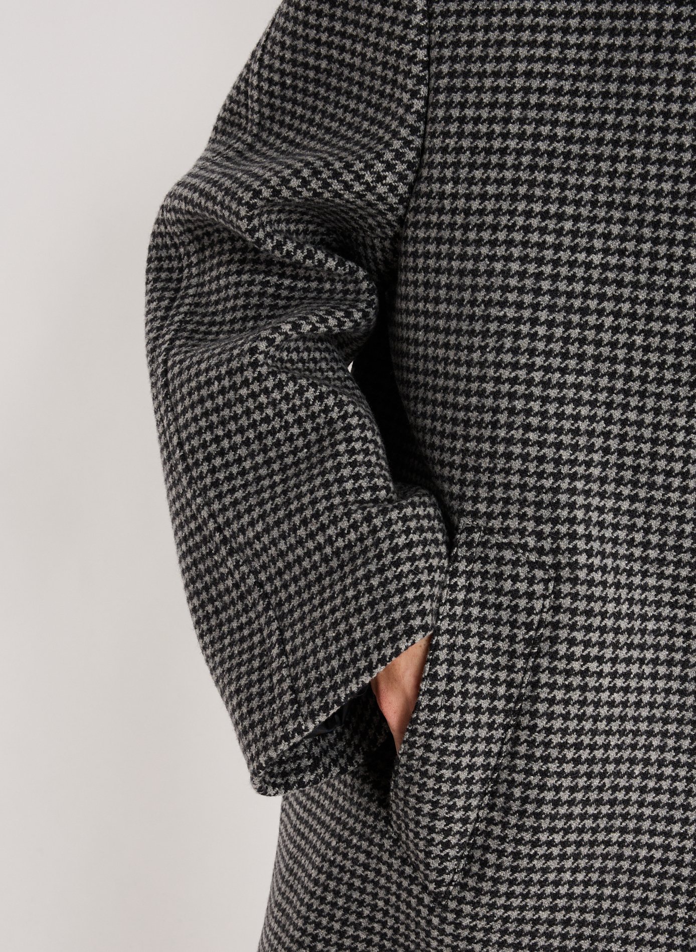 Wool houndstooth coat COPERNI Grey