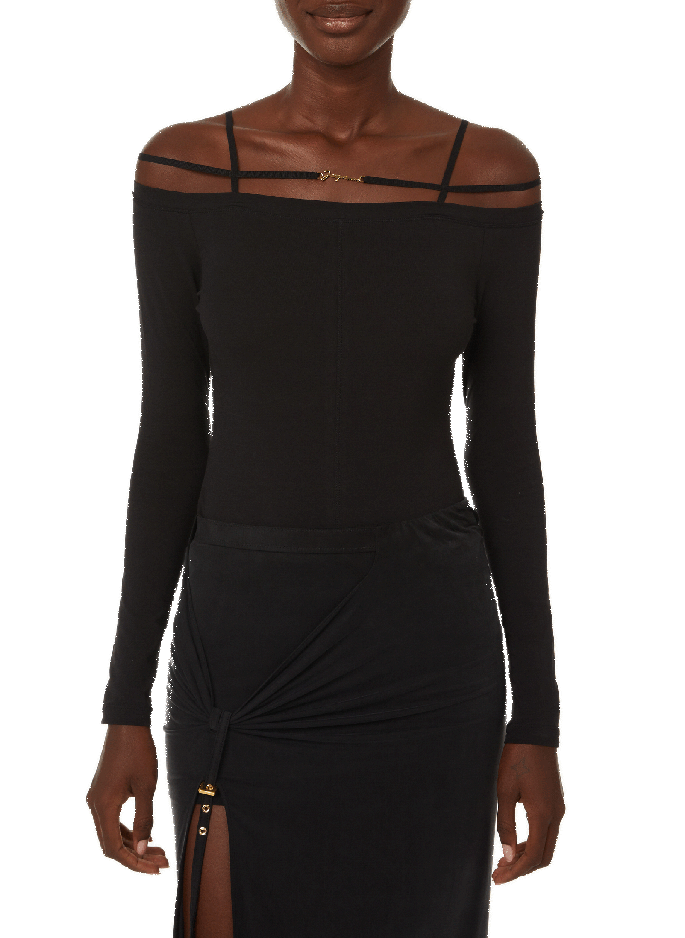JACQUEMUS Le T-shirt Sierra T-shirt  Black