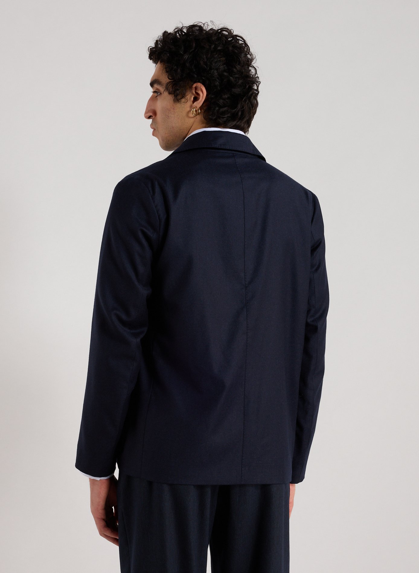 Light wool and cashmere jacket PAUL SMITH Blue