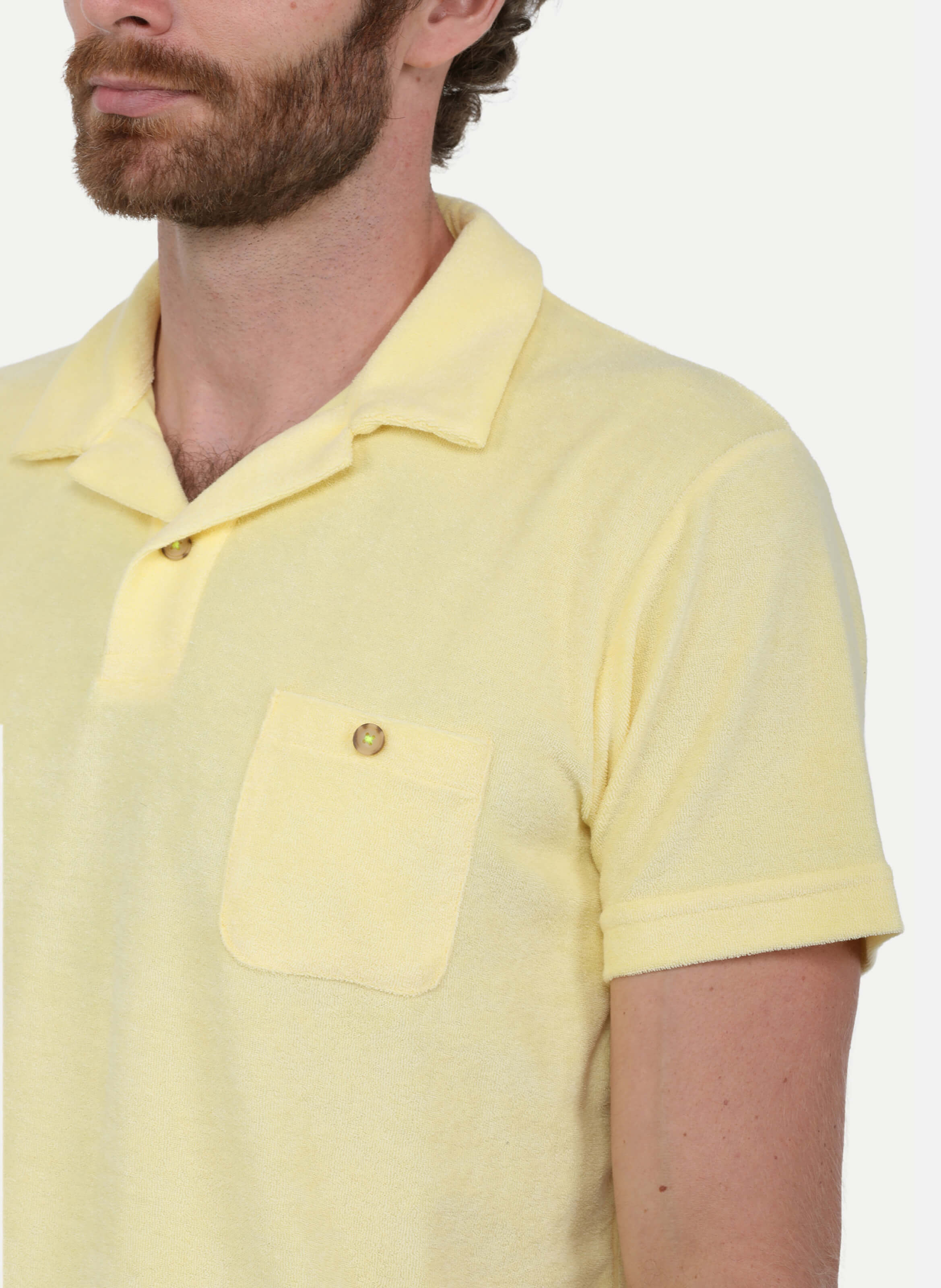 Polo  en éponge GILI'S Jaune