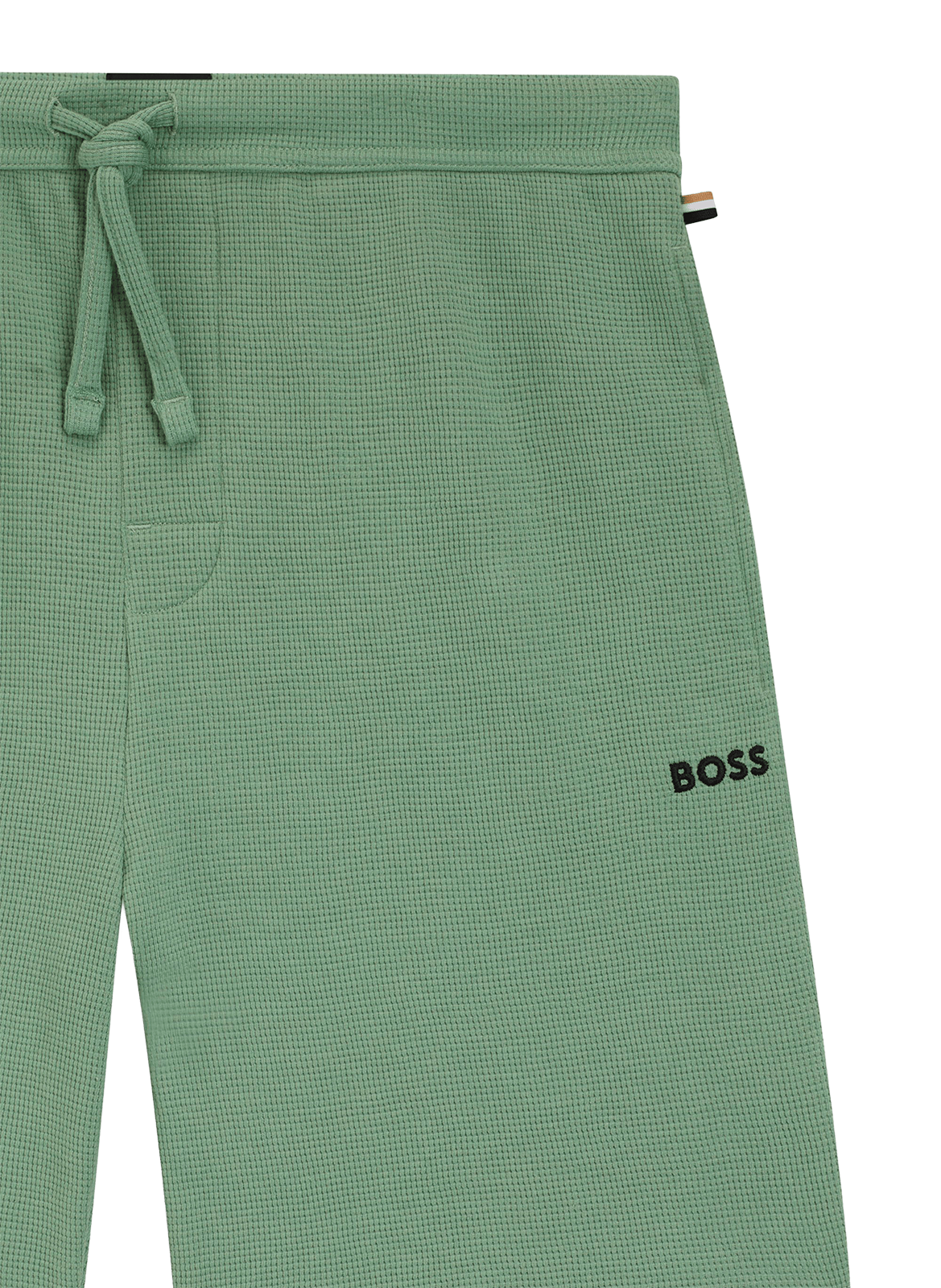 Straight shorts in mixed piqué cotton BOSS Green