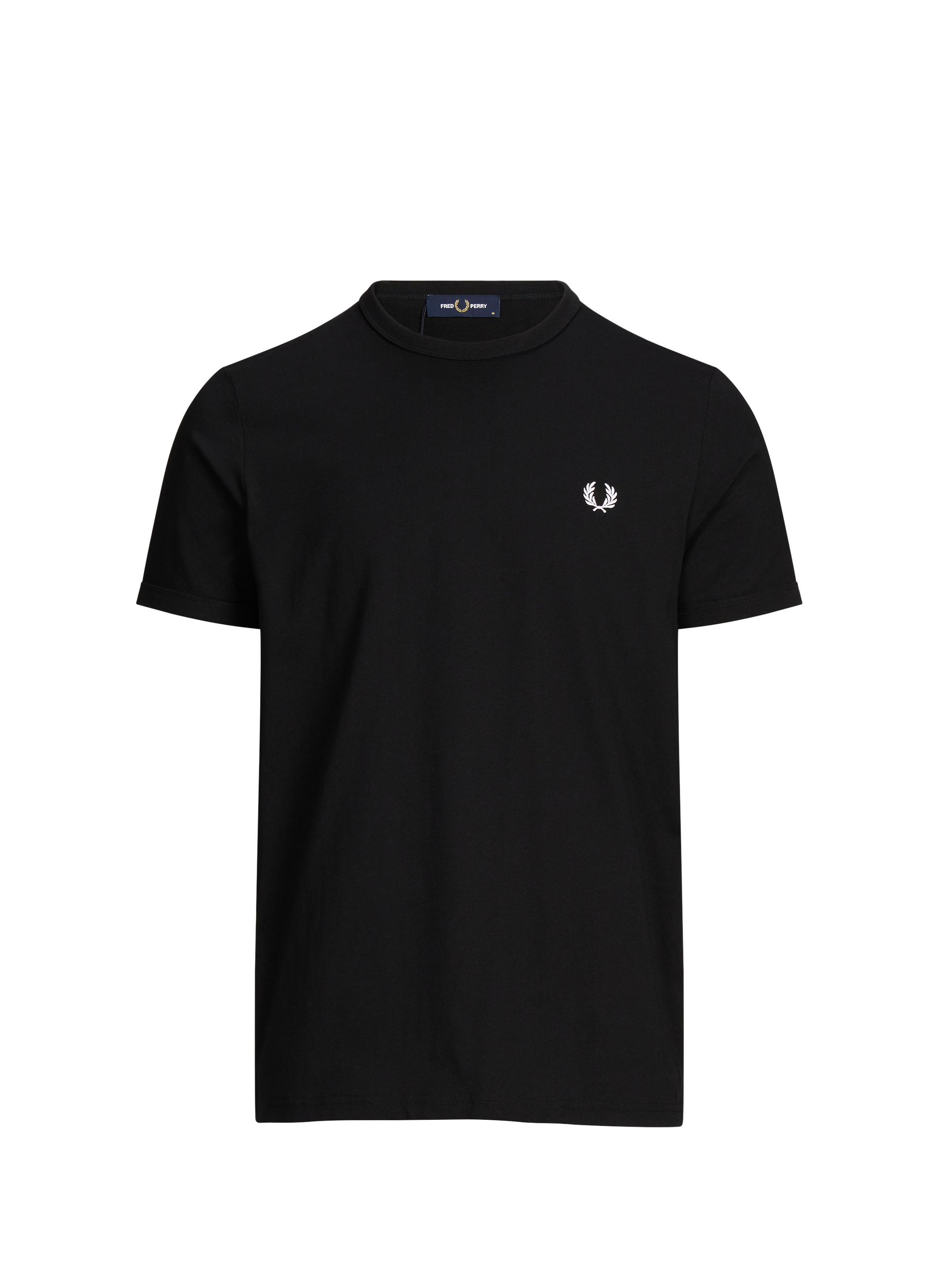 T-shirt with contrasting edges FRED PERRY Black