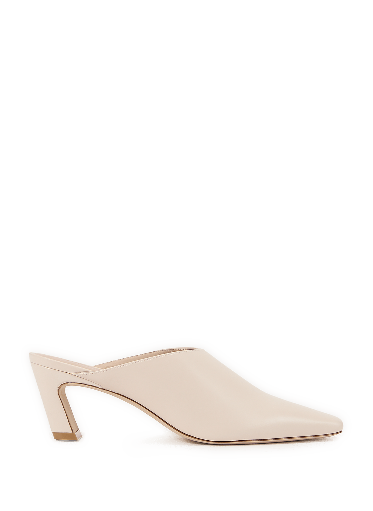 Stassi 50 leather mule STUART WEITZMAN Beige