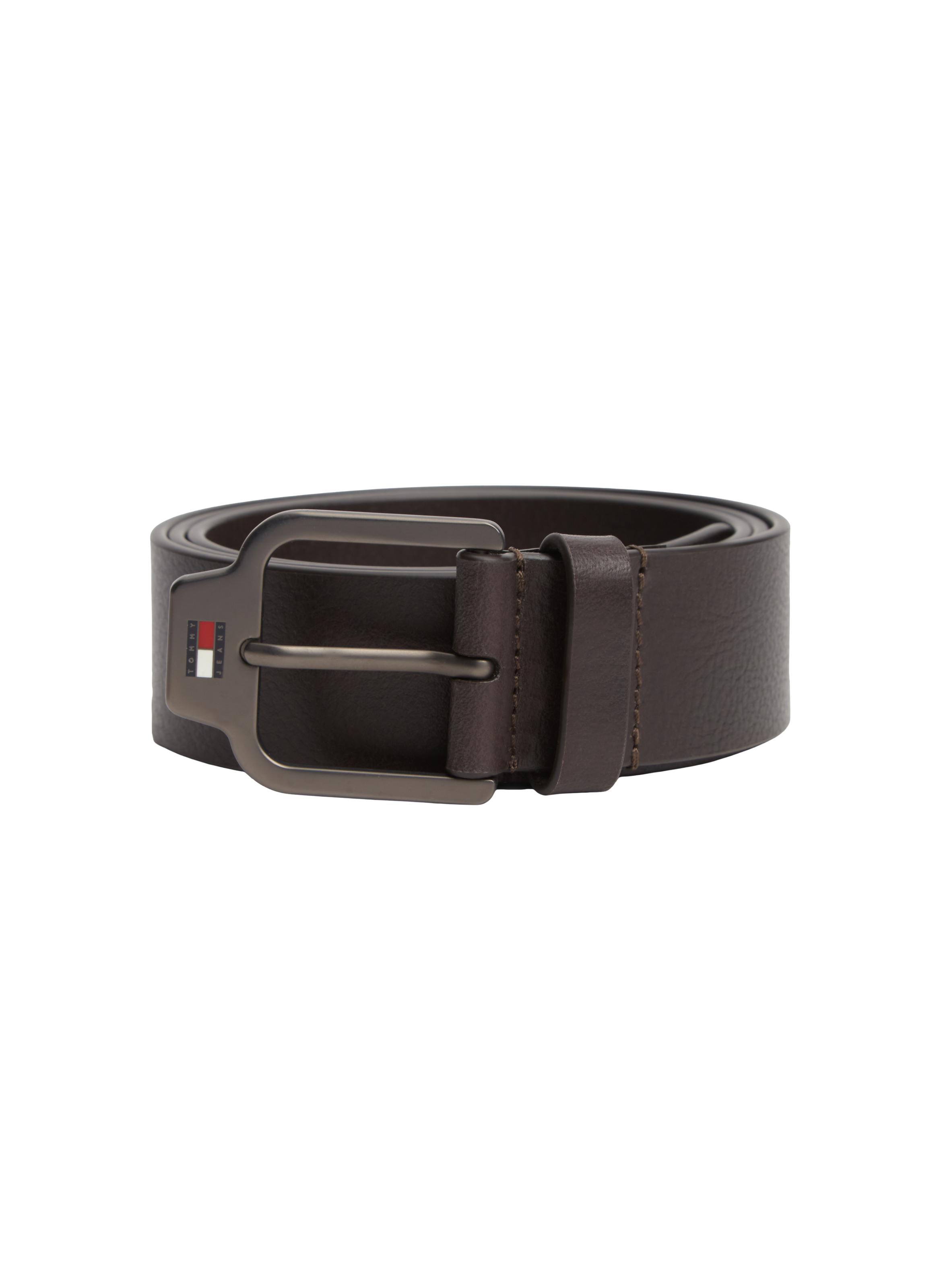 Ceinture en cuir grainé TOMMY HILFIGER Marron