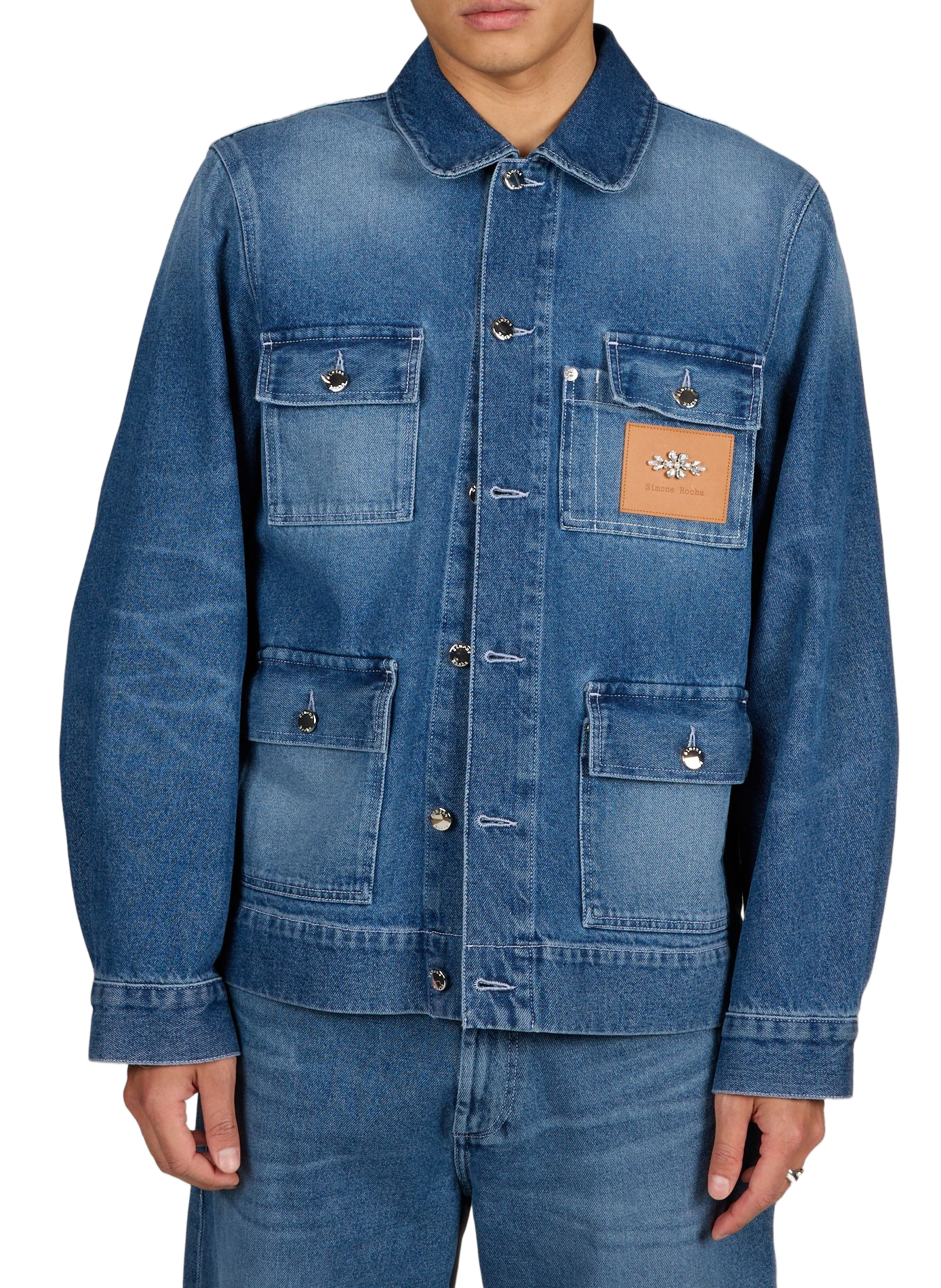 Denim Jacket SIMONE ROCHA Blue