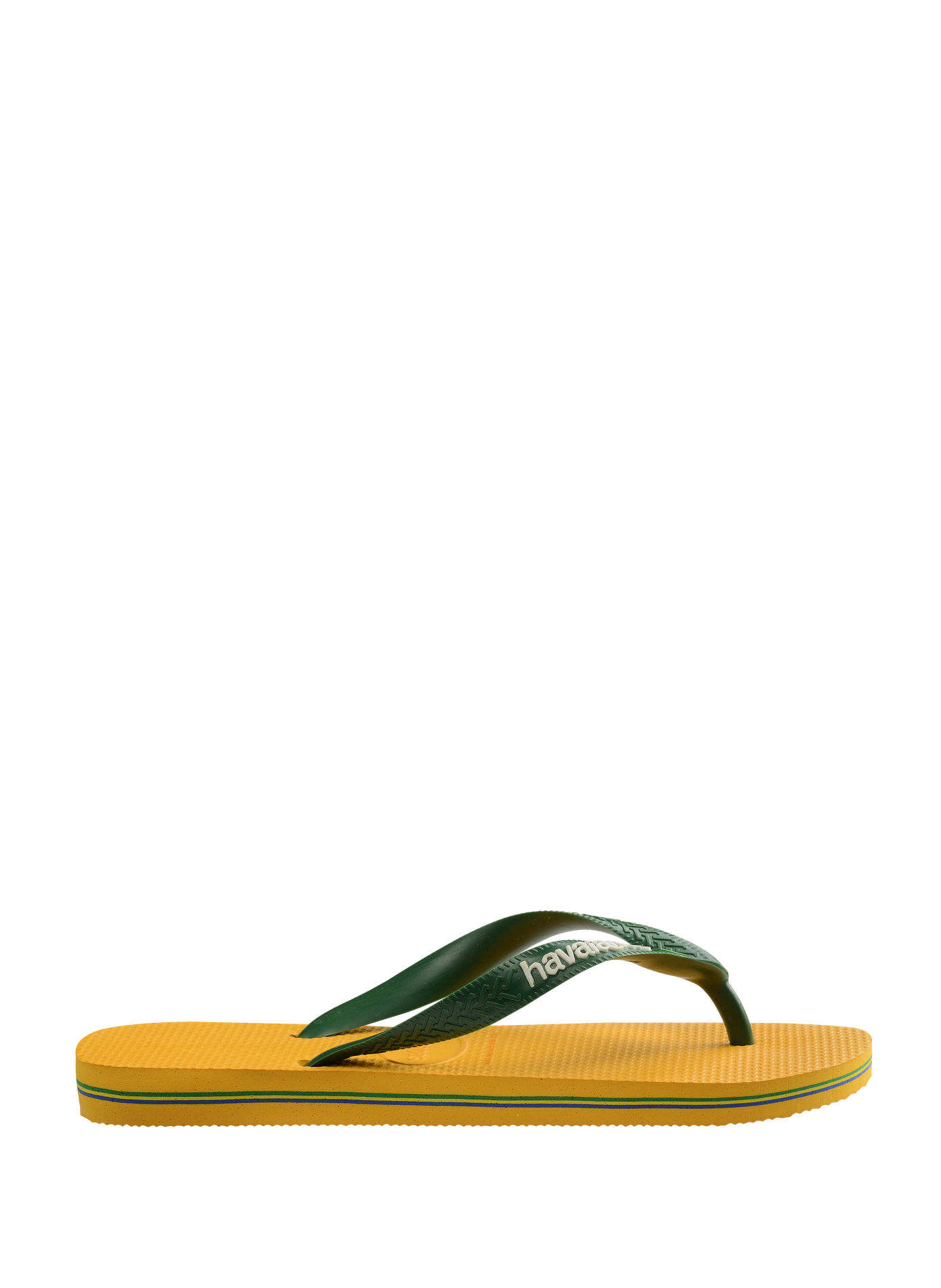 Two-tone flip flops TONG BRASIL Yellow pop