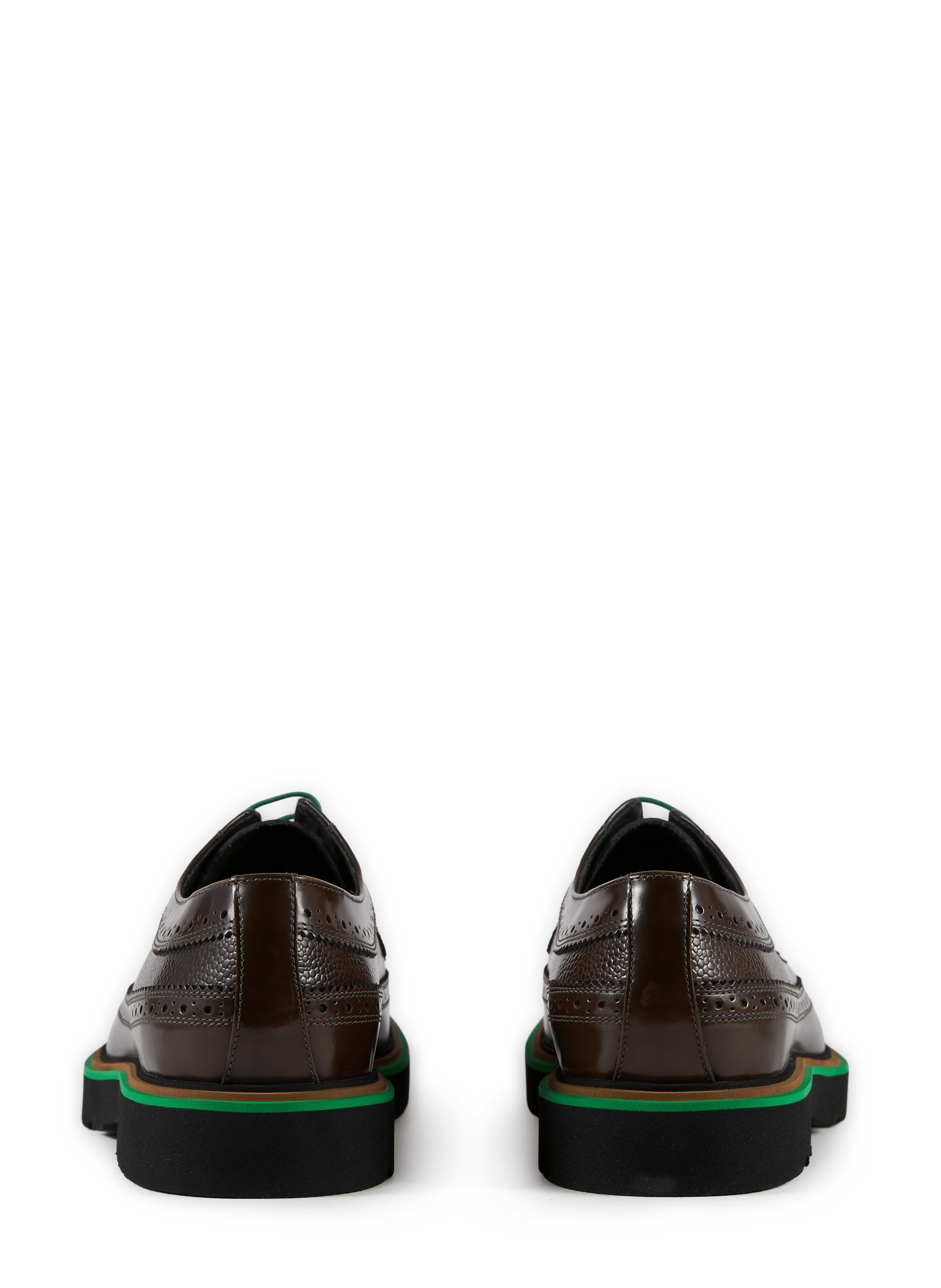 Richelieus Count in leather PAUL SMITH Brown