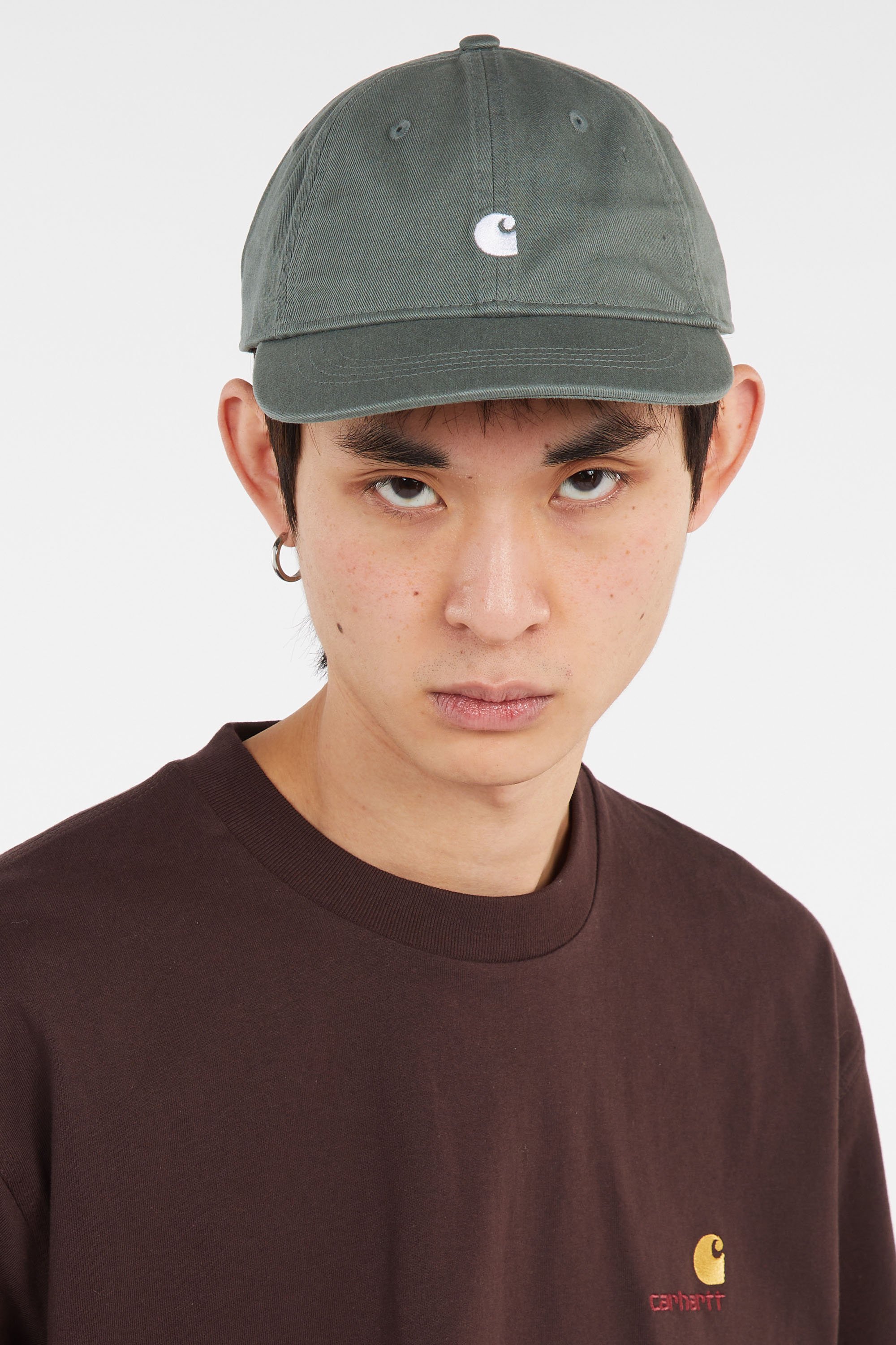 Casquette madison logo cap CARHARTT WIP Vert