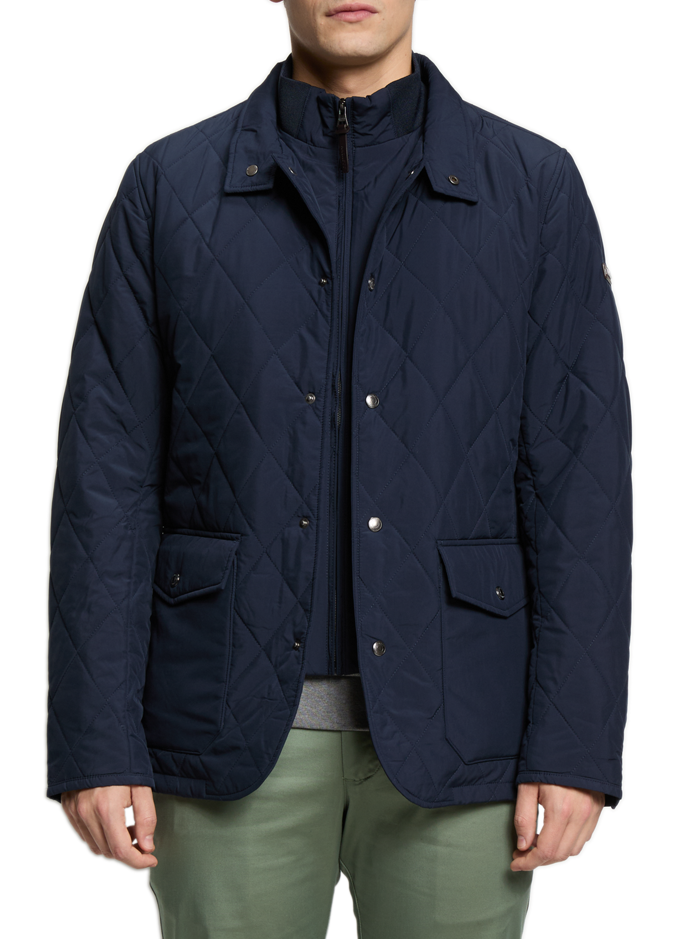 Padded gilet HACKETT Blue