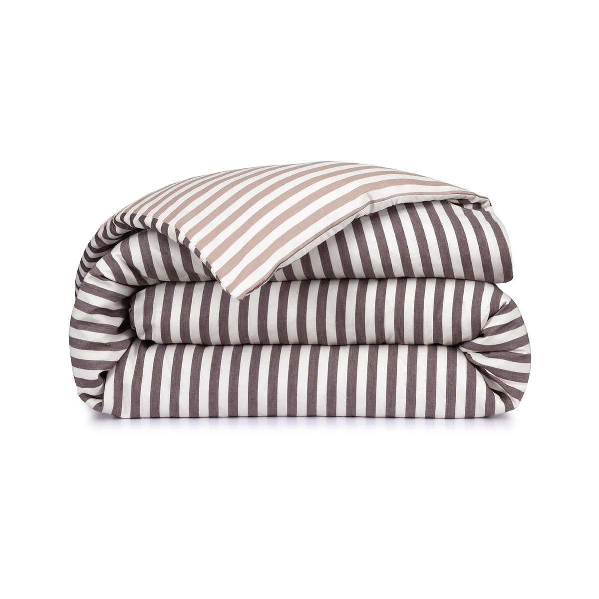 Housse de couette en satin de coton, fifty-fifty DESFORGES Violet