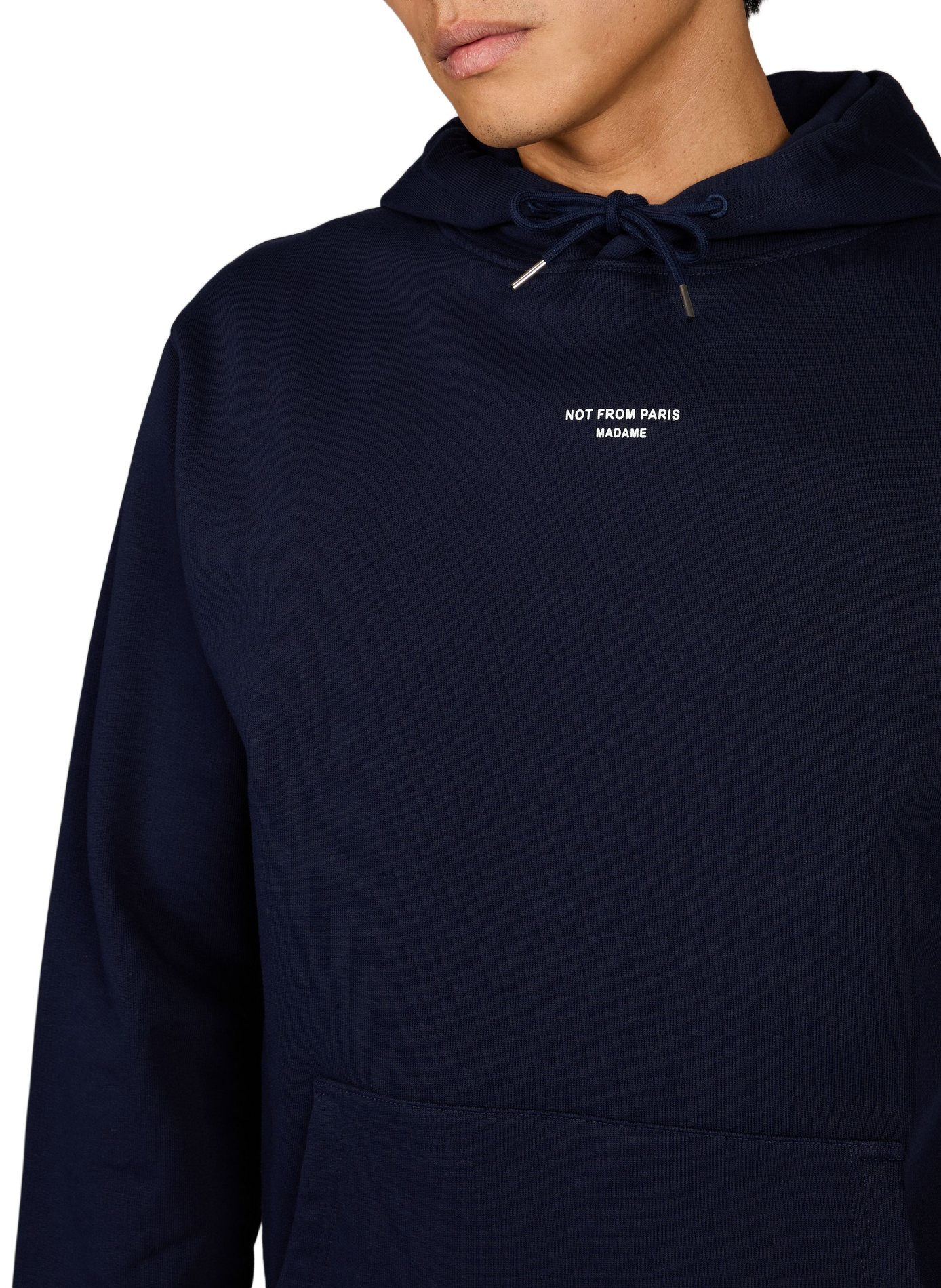 Cotton hoodie DROLE DE MONSIEUR Blue