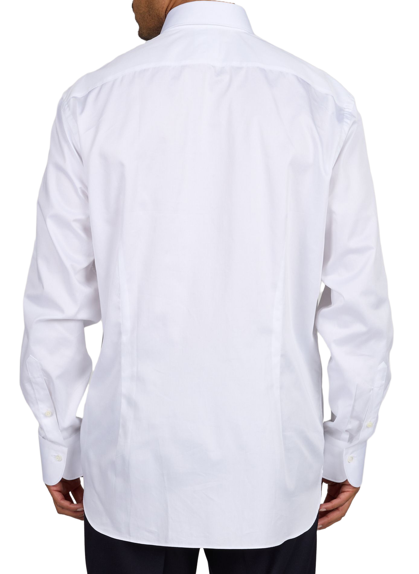 Plain cotton shirt VAN LAACK White