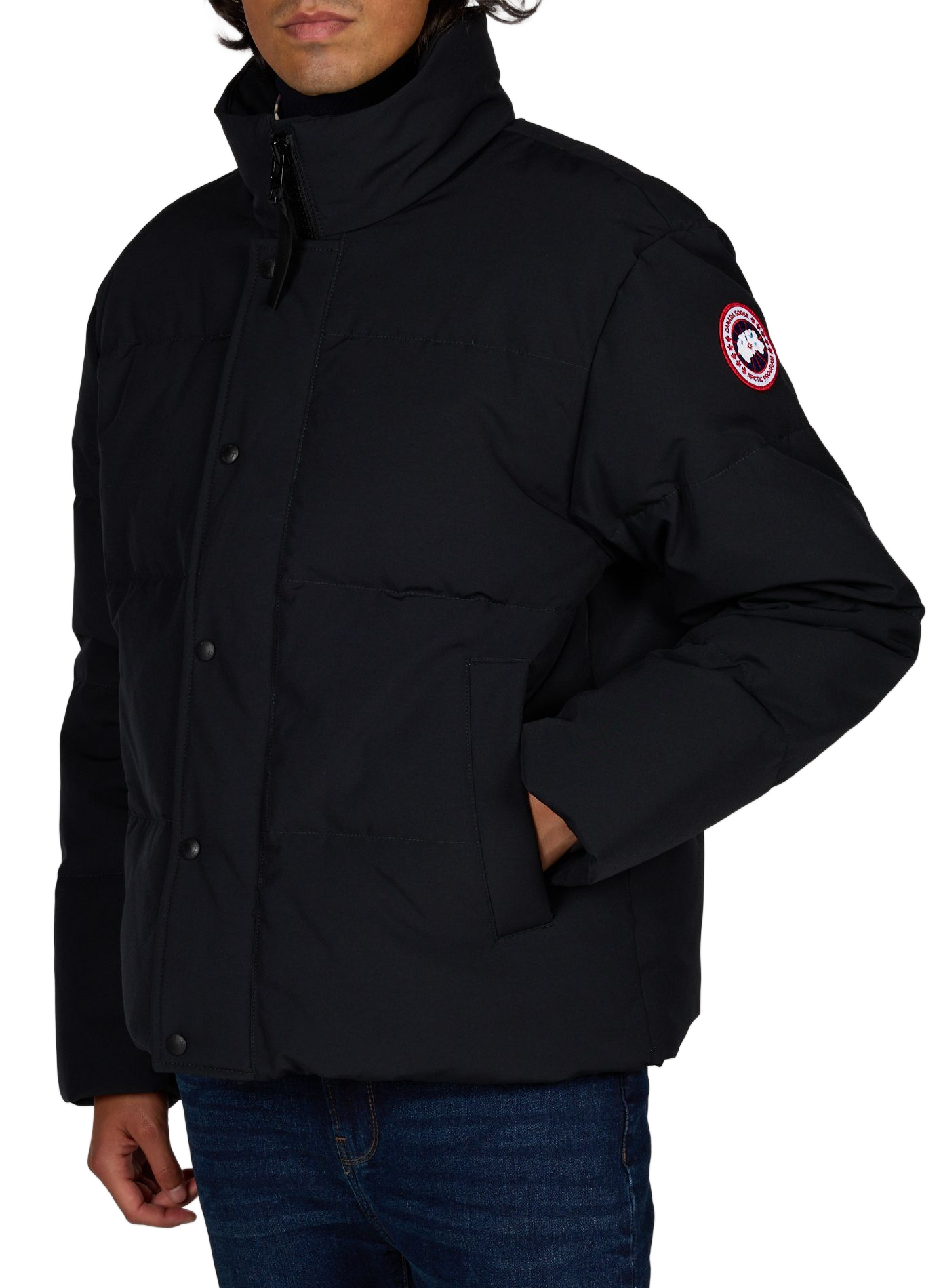 Parka Bayview Black Label -> Parka Bayview Black Label CANADA GOOSE Zwart