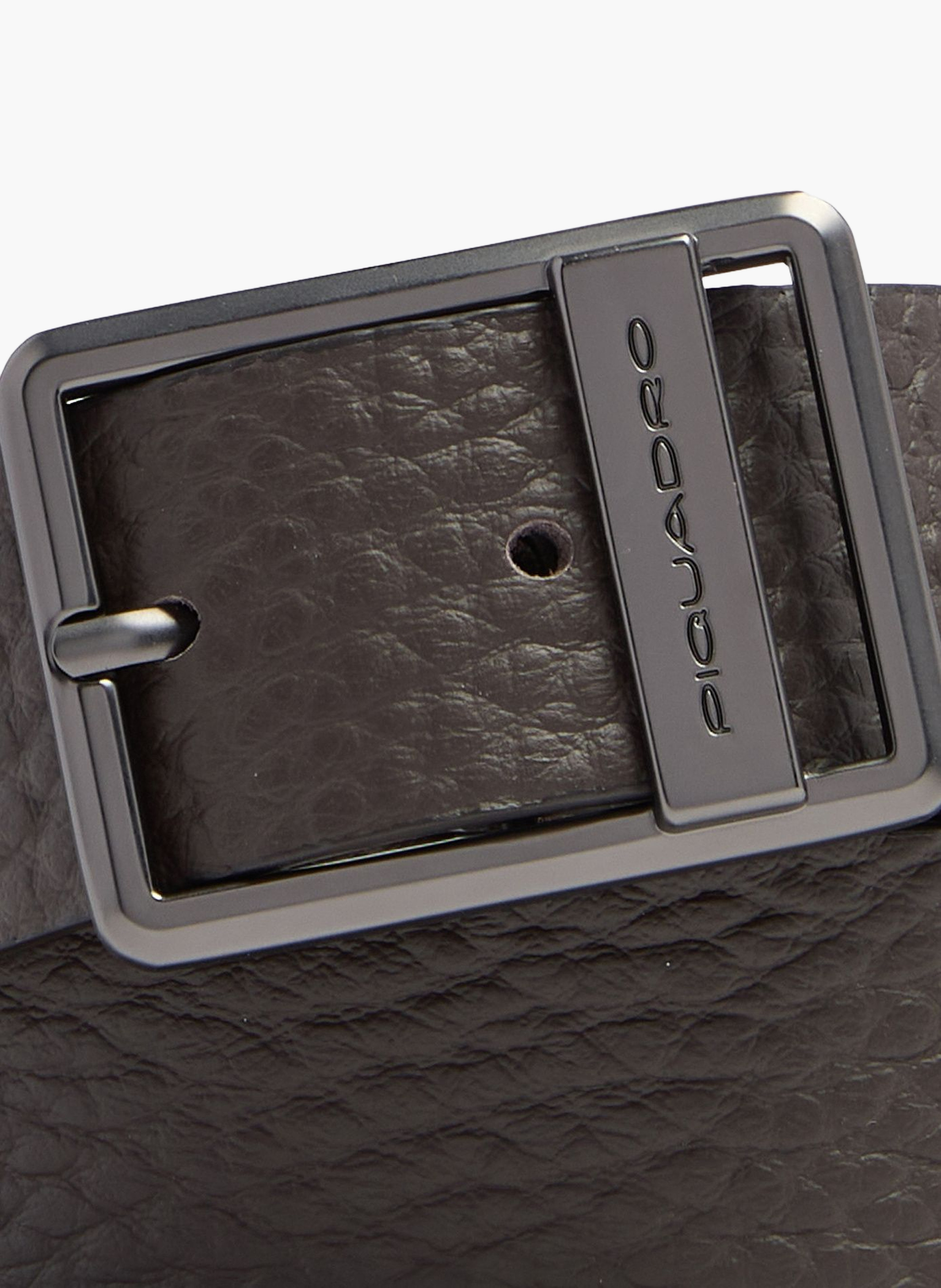 Ceinture homme en cuir avec boucle-ardillon | Marron PIQUADRO Homme