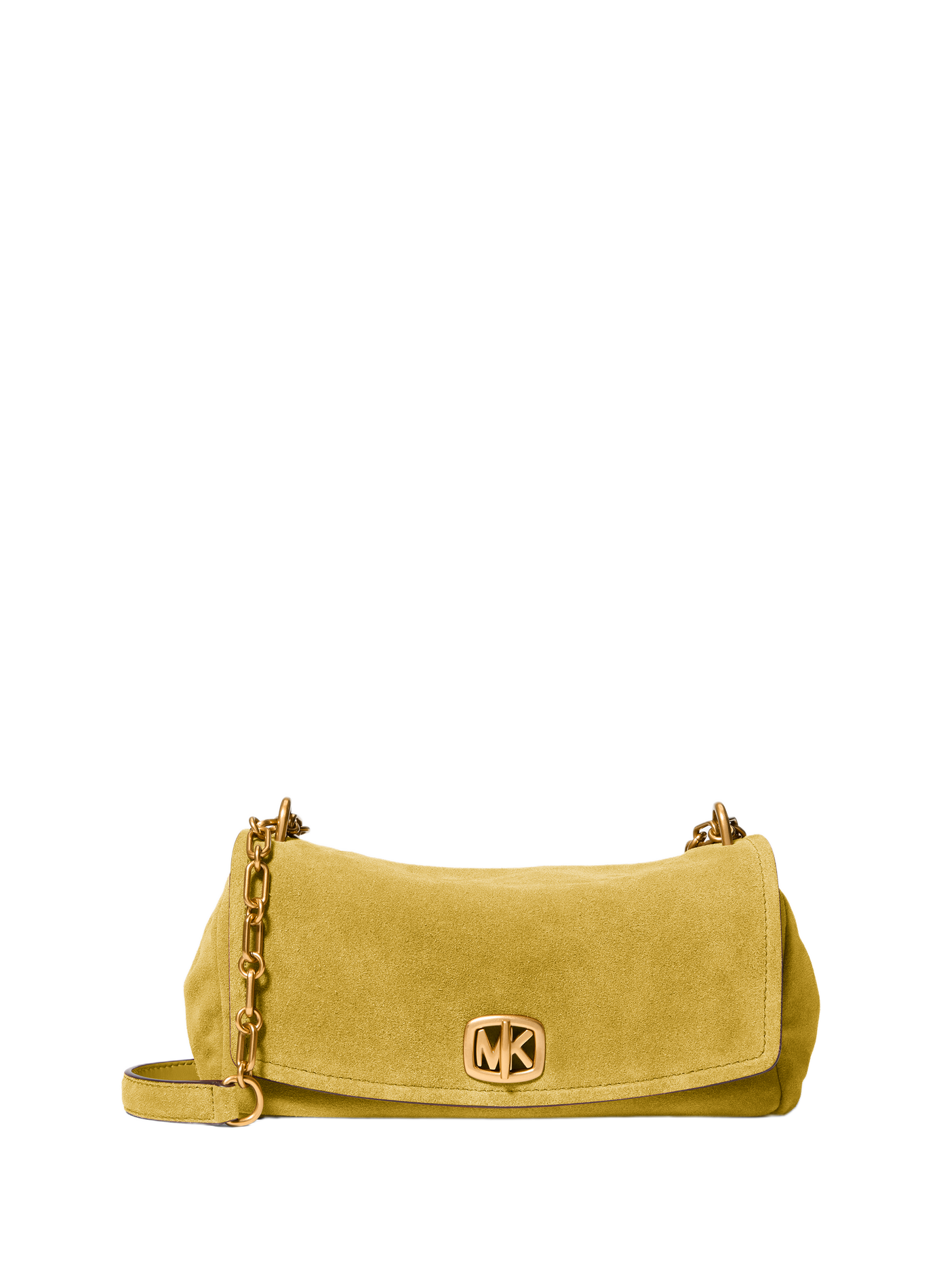 Petit sac porté épaule Bryant en cuir suédé MICHAEL KORS Grun