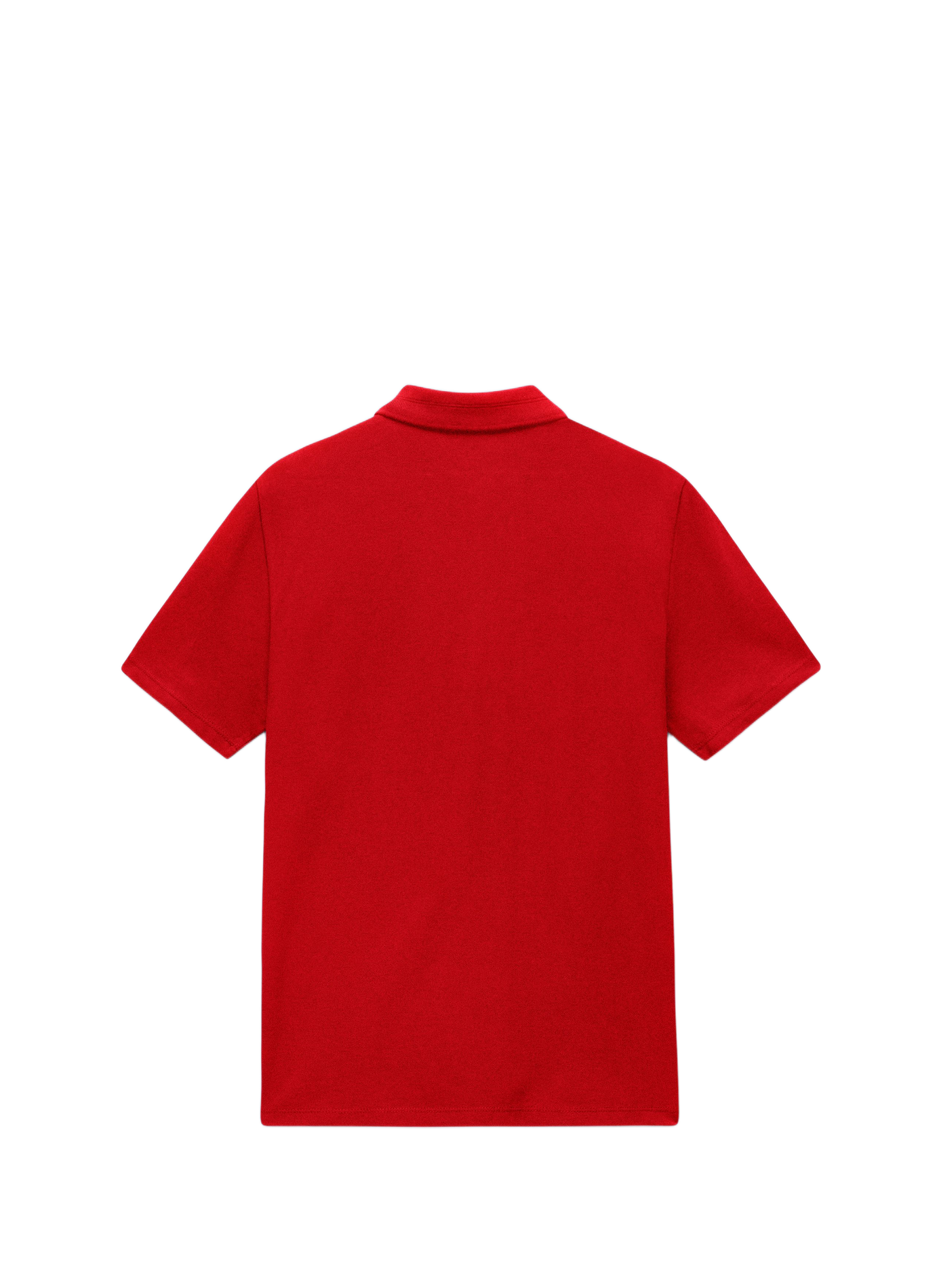 Straight cotton polo shirt NAPAPIJRI Red